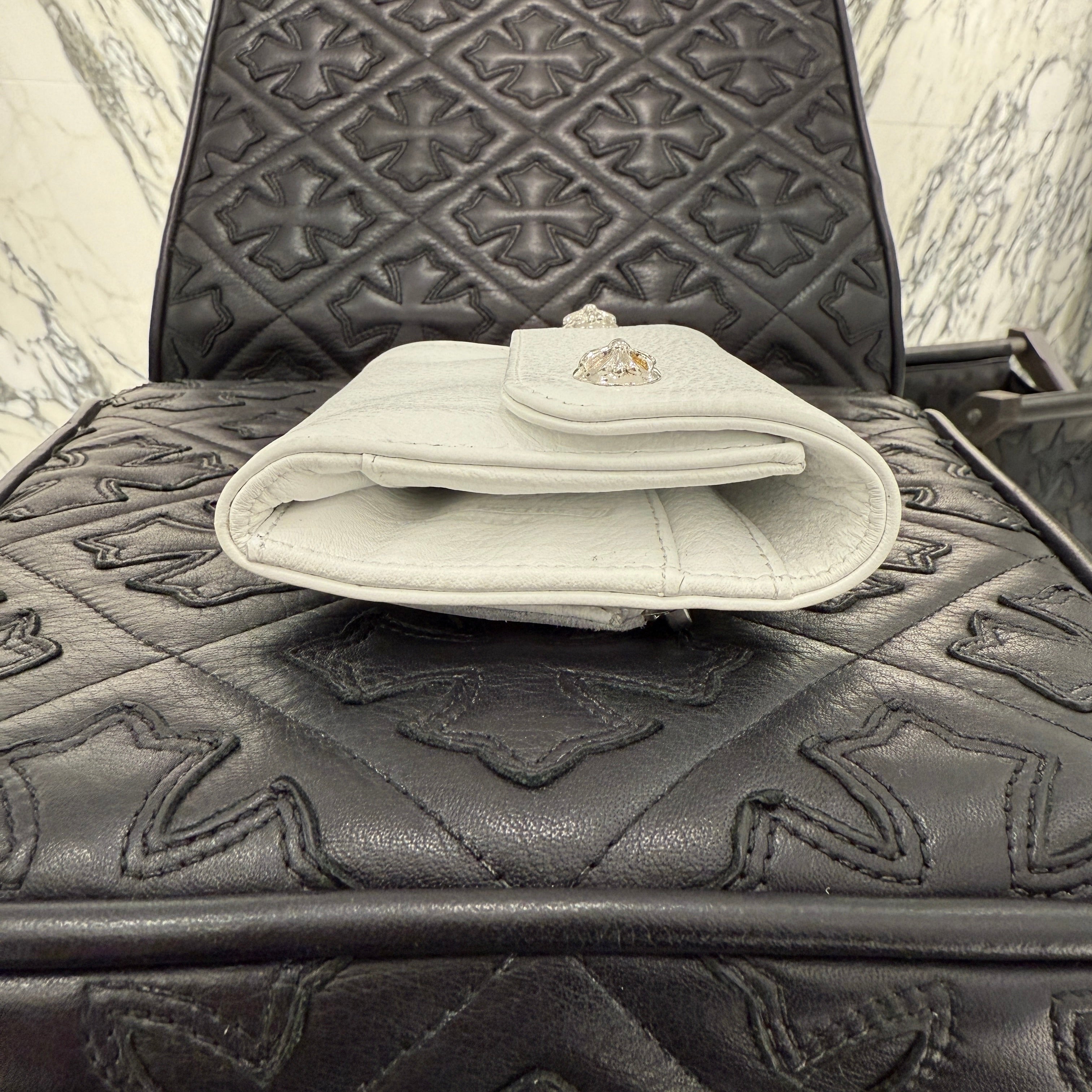 CHROME HEARTS Wave Mini Cross Ball Wallet クロムハーツ ウェイブミニ クロスボール ウォレット