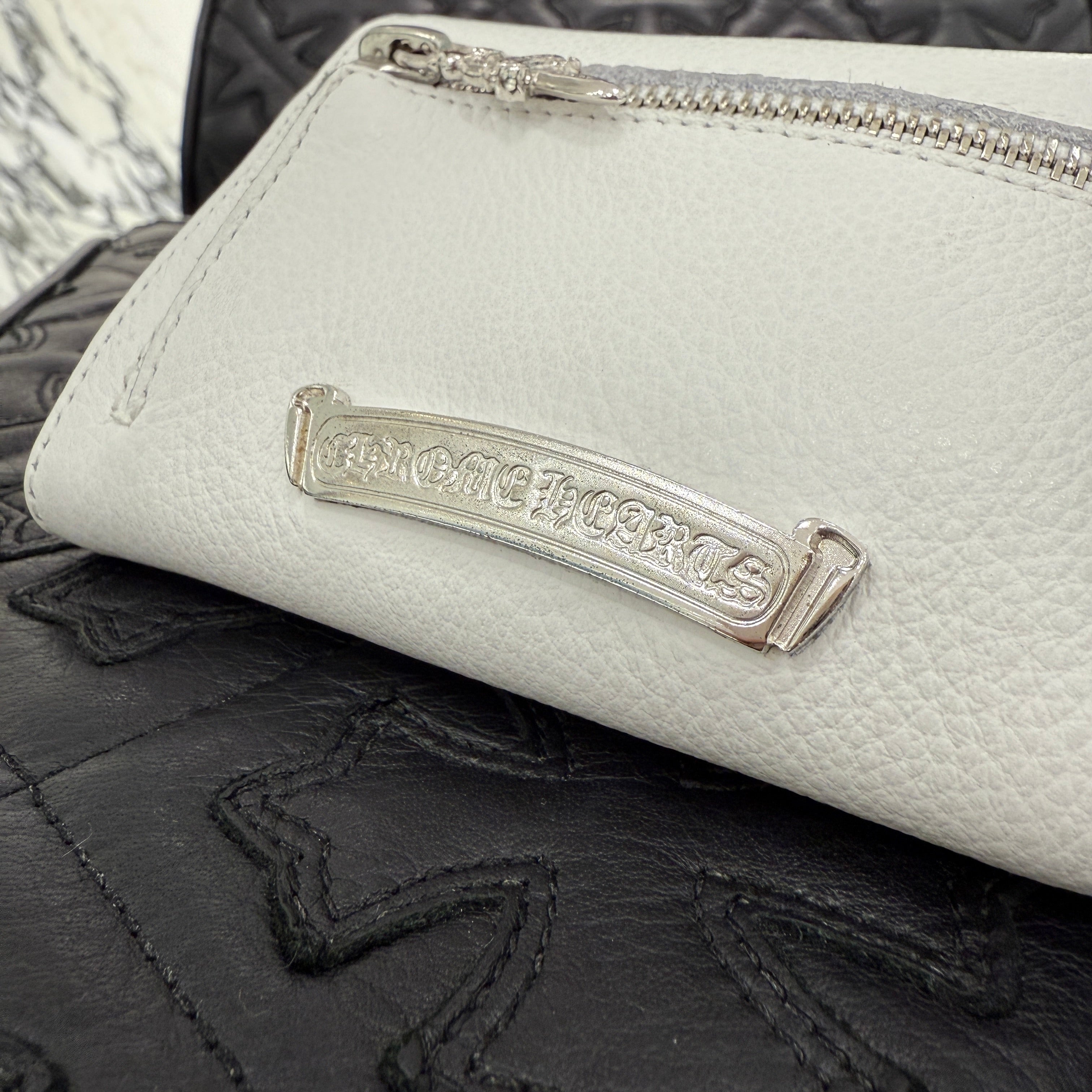 CHROME HEARTS Wave Mini Cross Ball Wallet クロムハーツ ウェイブミニ クロスボール ウォレット