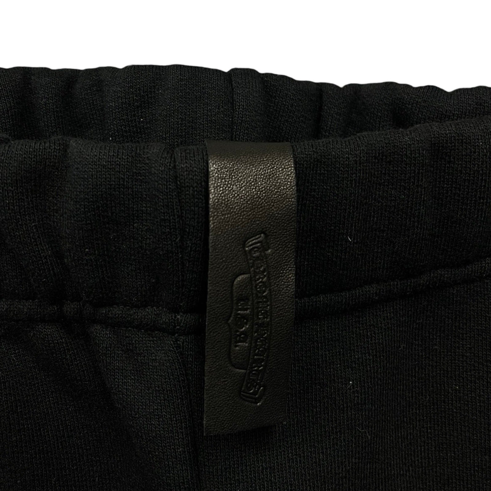 CHROME HEARTS Y NOT King Taco 3 Cemetery Cross Sweat Shorts Size M