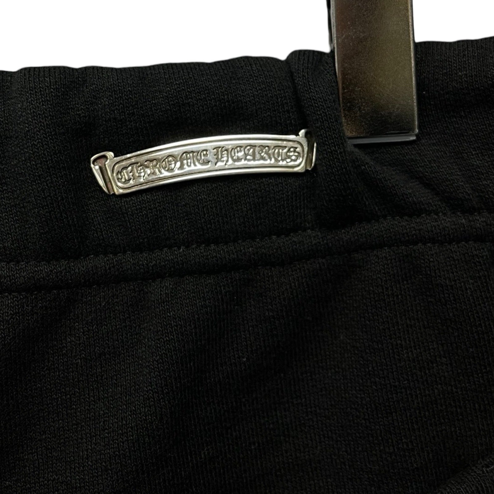 CHROME HEARTS Y NOT King Taco 3 Cemetery Cross Sweat Shorts Size M