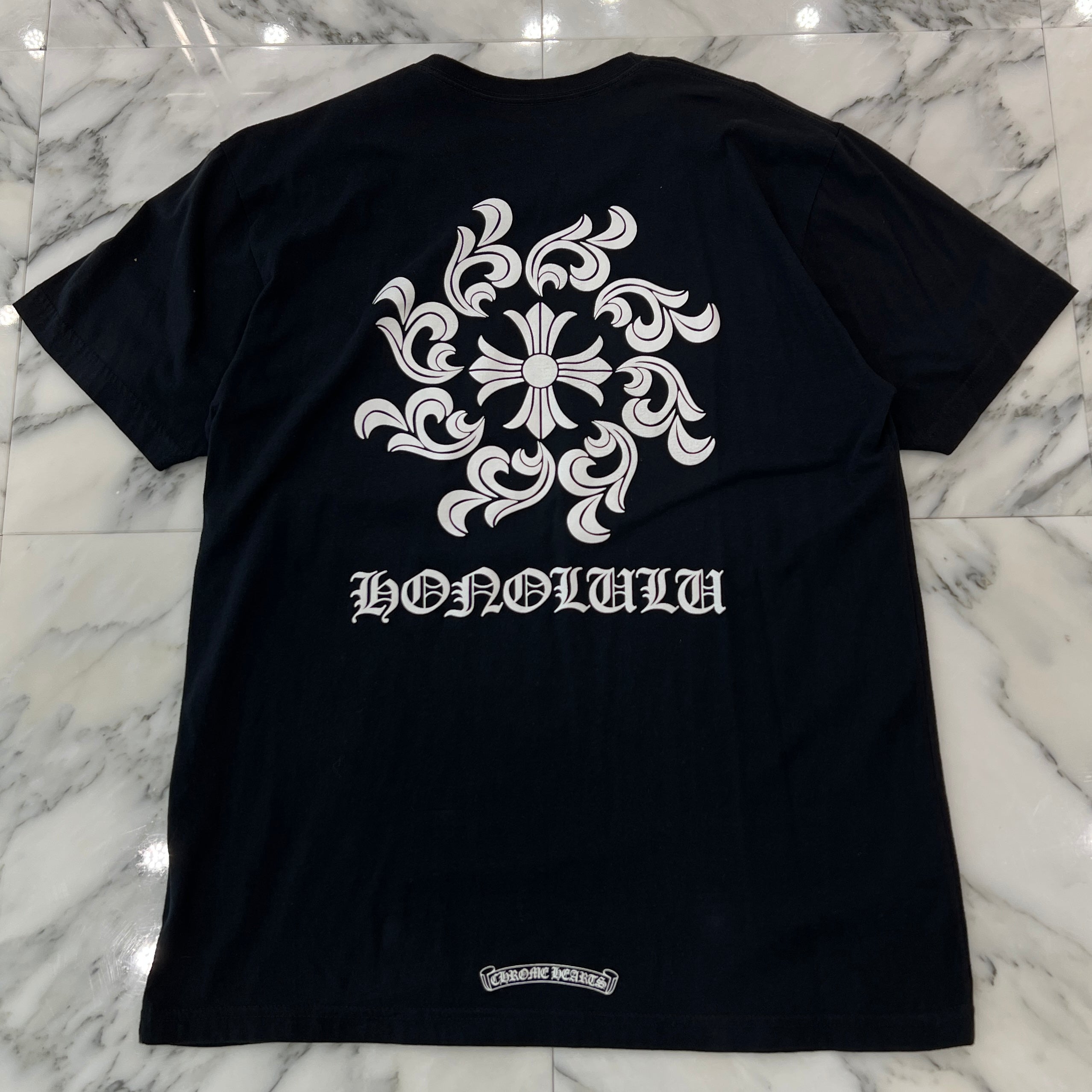 CHROME HEARTS Honolulu Exclusive Horseshoe Logo Tee Size L クロムハーツ ホノルル限定 ホースシュー ロゴ Tシャツ サイズL