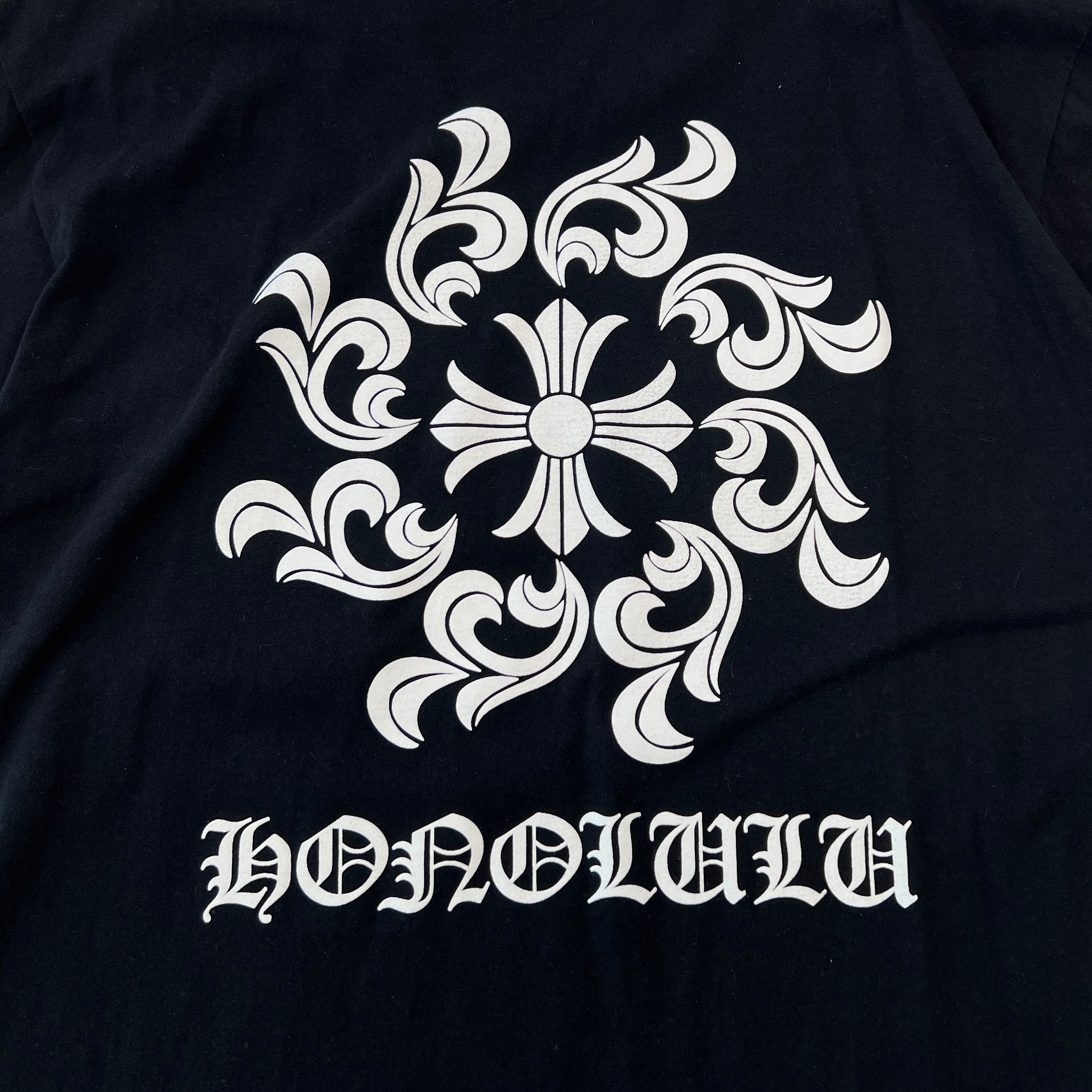 CHROME HEARTS Honolulu Exclusive Horseshoe Logo Tee Size L クロムハーツ ホノルル限定 ホースシュー ロゴ Tシャツ サイズL