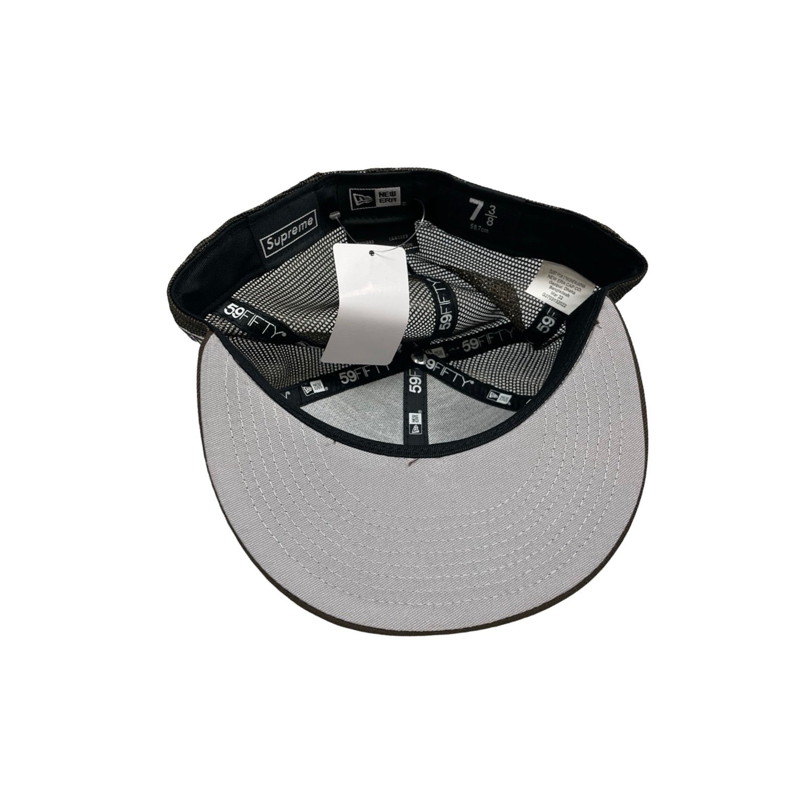 Supreme×NEW ERA 2022SS Box Logo Mesh Back New Era Cap Size 7 3/8（58.7cm）