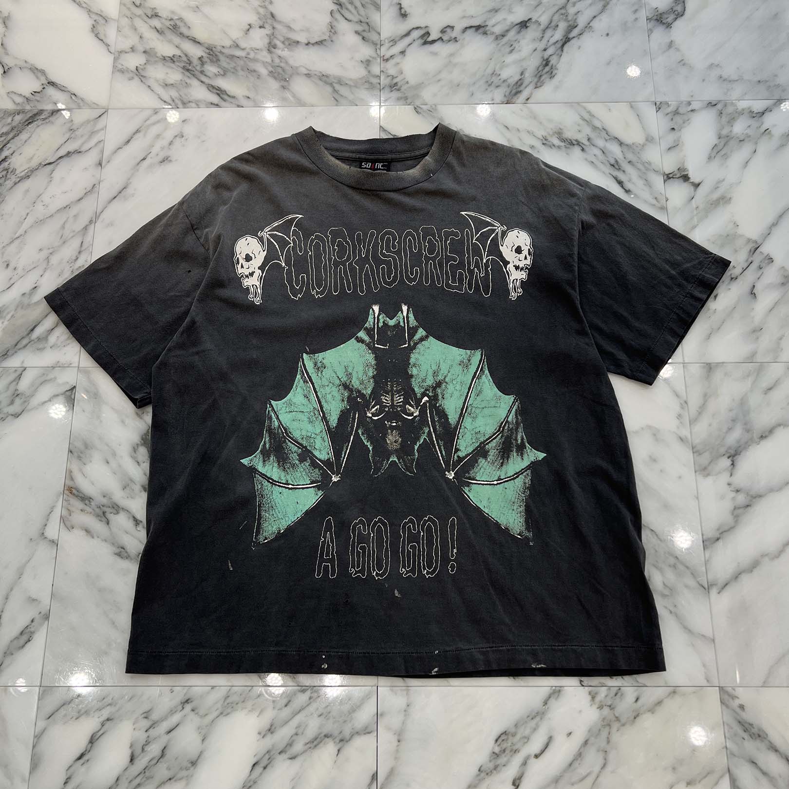 SAINT Mxxxxxx × 黒夢 2025AW "KUROYUME" Tee SM-HR1-0000-C62 Size XL セントマイケル×黒夢 KUROYUME Tシャツ サイズXL