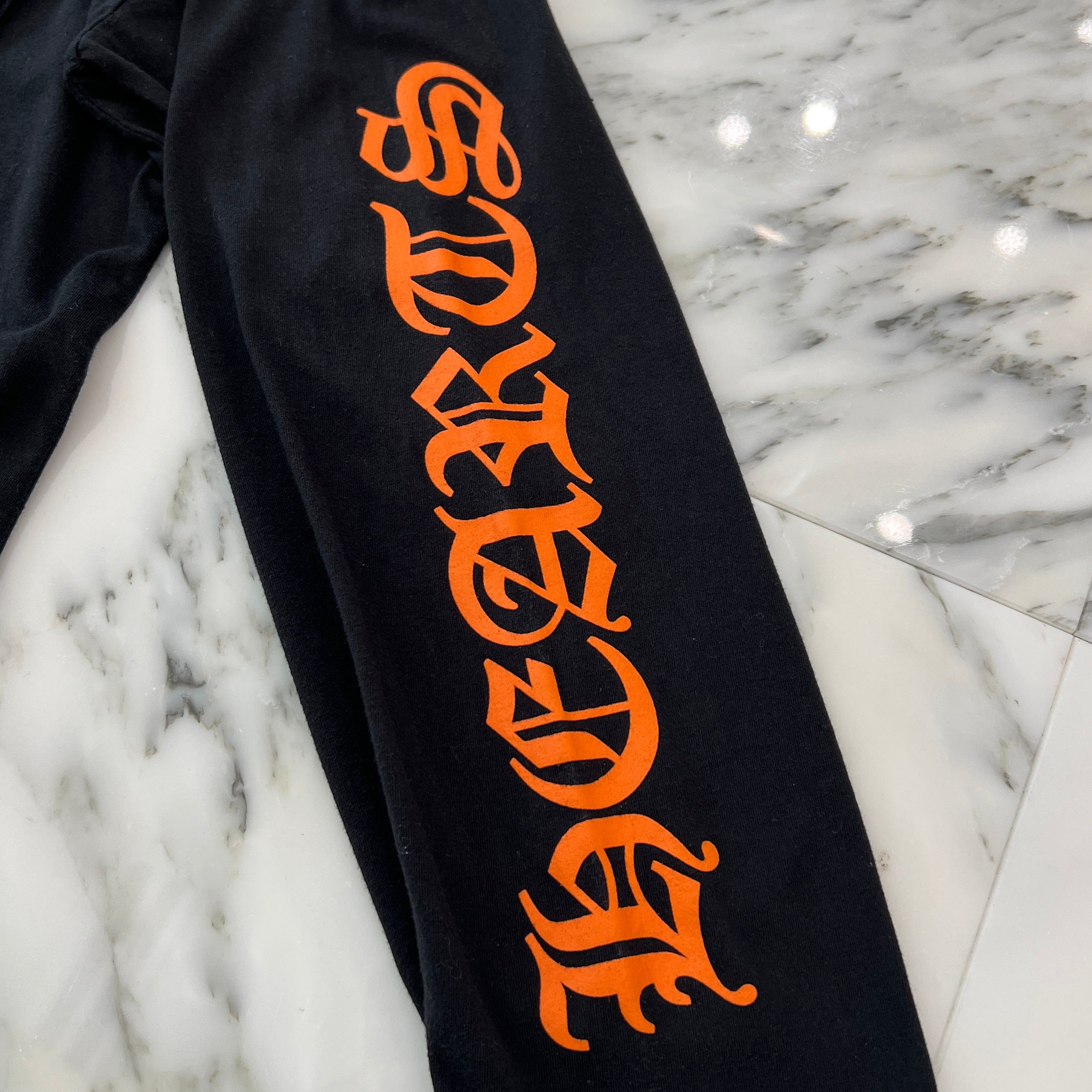 CHROME HEARTS King Taco 3 Cemetery Cross Print Long Sleeve Tee Size L クロムハーツ キングタコ 3 セメタリークロス プリント ロングスリーブ Tシャツ サイズL