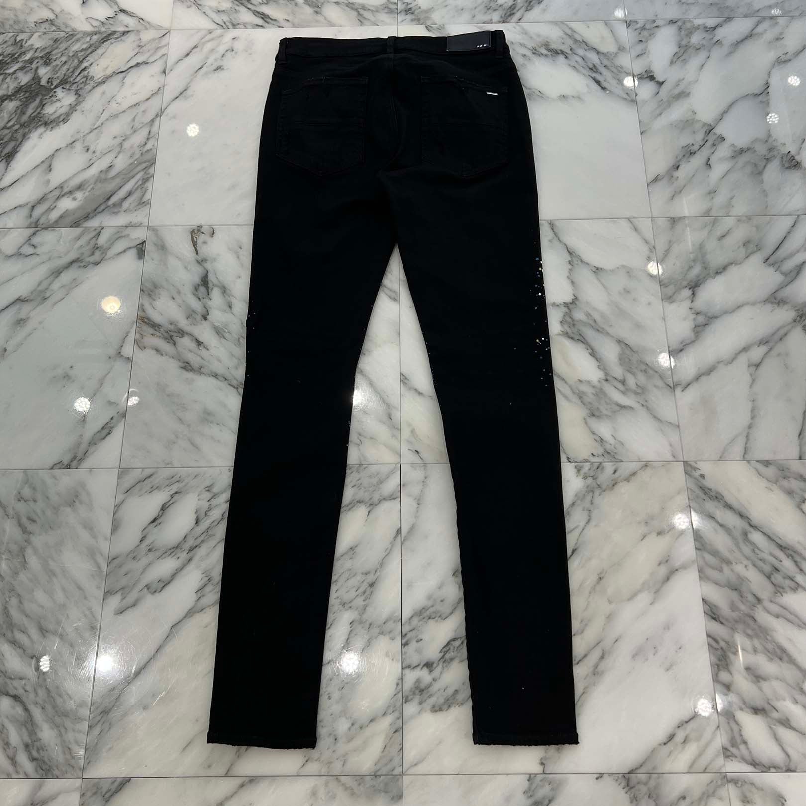 AMIRI Crystal Painter Damage Skinny Pants Size 32 アミリ