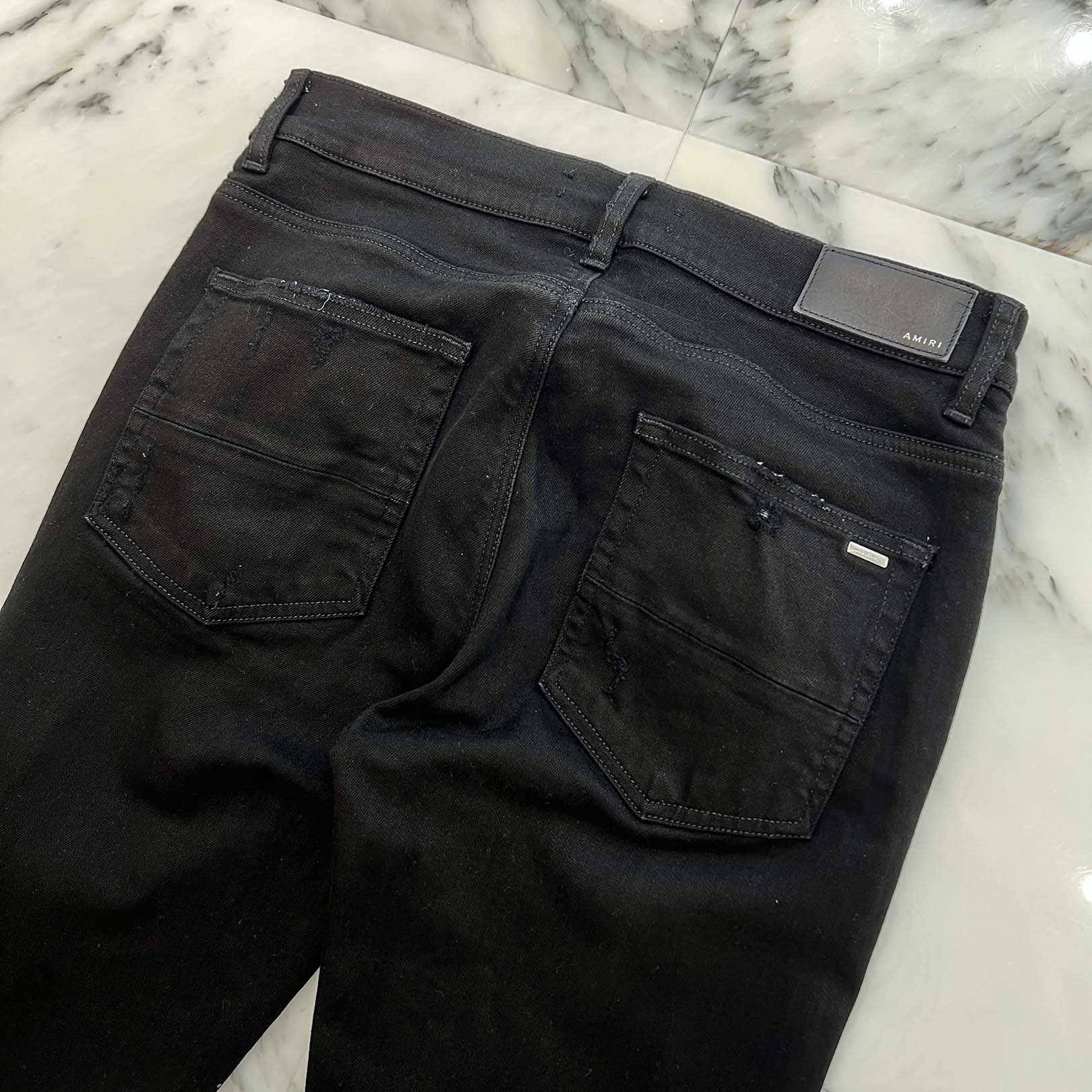 AMIRI Crystal Painter Damage Skinny Pants Size 32 アミリ