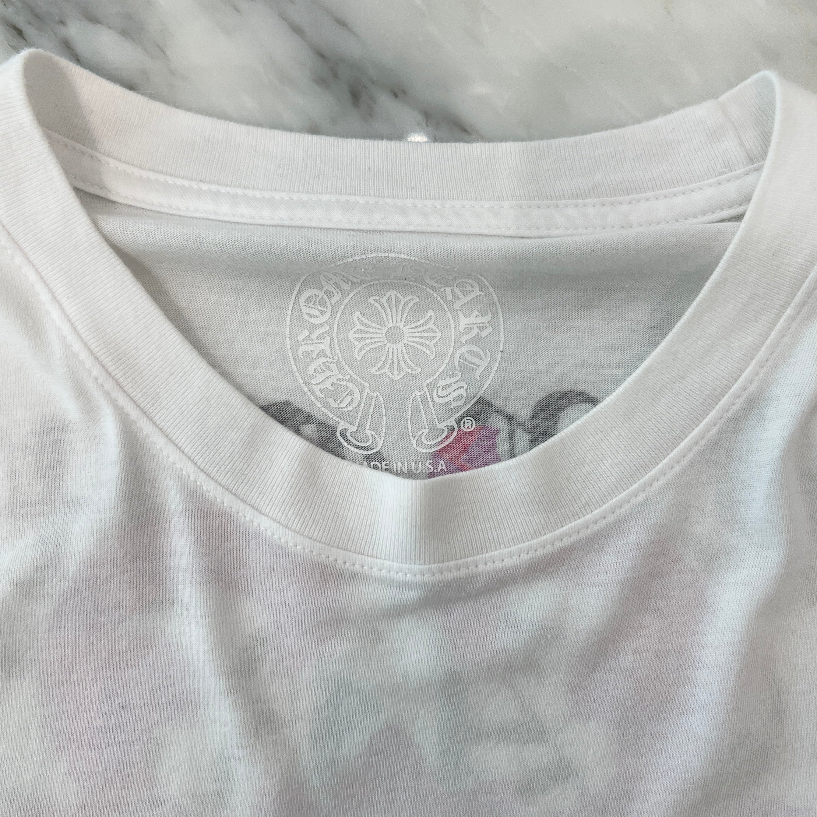 CHROME HEARTS Dagger Eye Chart Long Sleeve Tee Size L クロムハーツ ダガー アイチャート ロングスリーブ Tシャツ サイズL