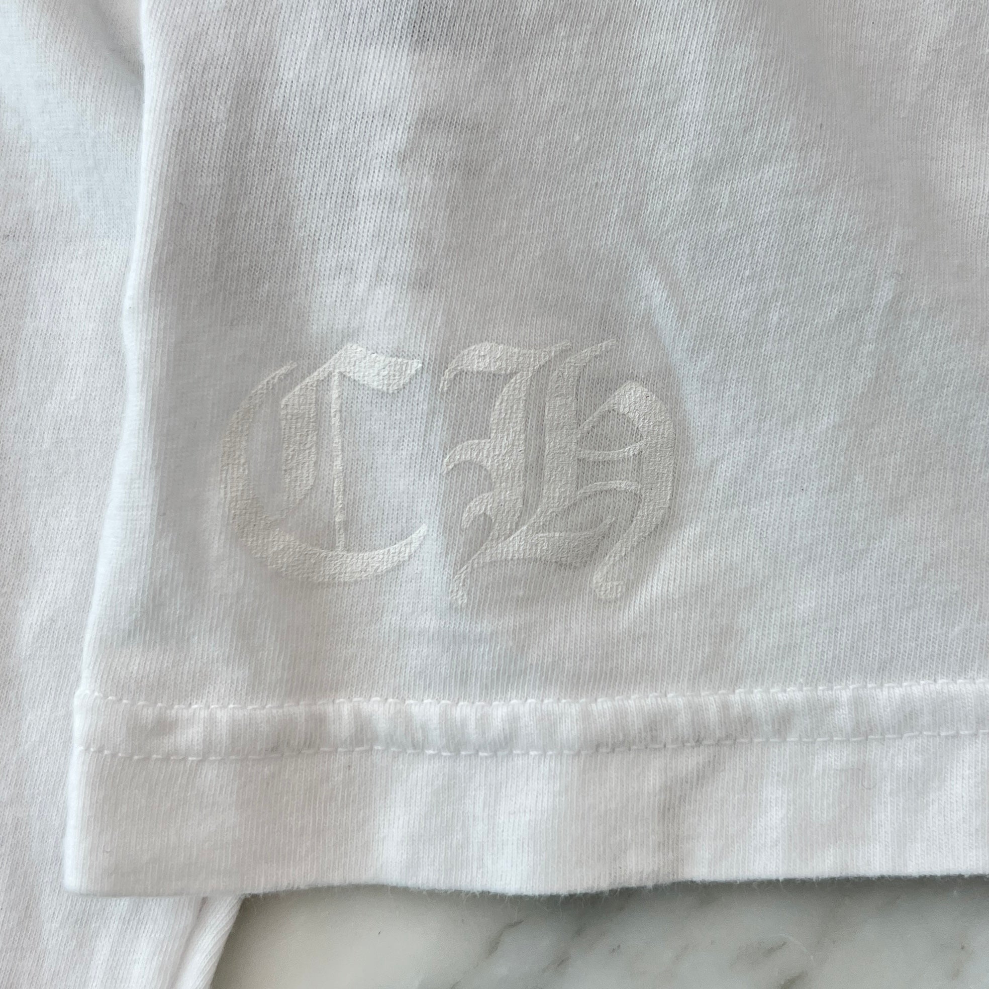 CHROME HEARTS Dagger Eye Chart Long Sleeve Tee Size L クロムハーツ ダガー アイチャート ロングスリーブ Tシャツ サイズL