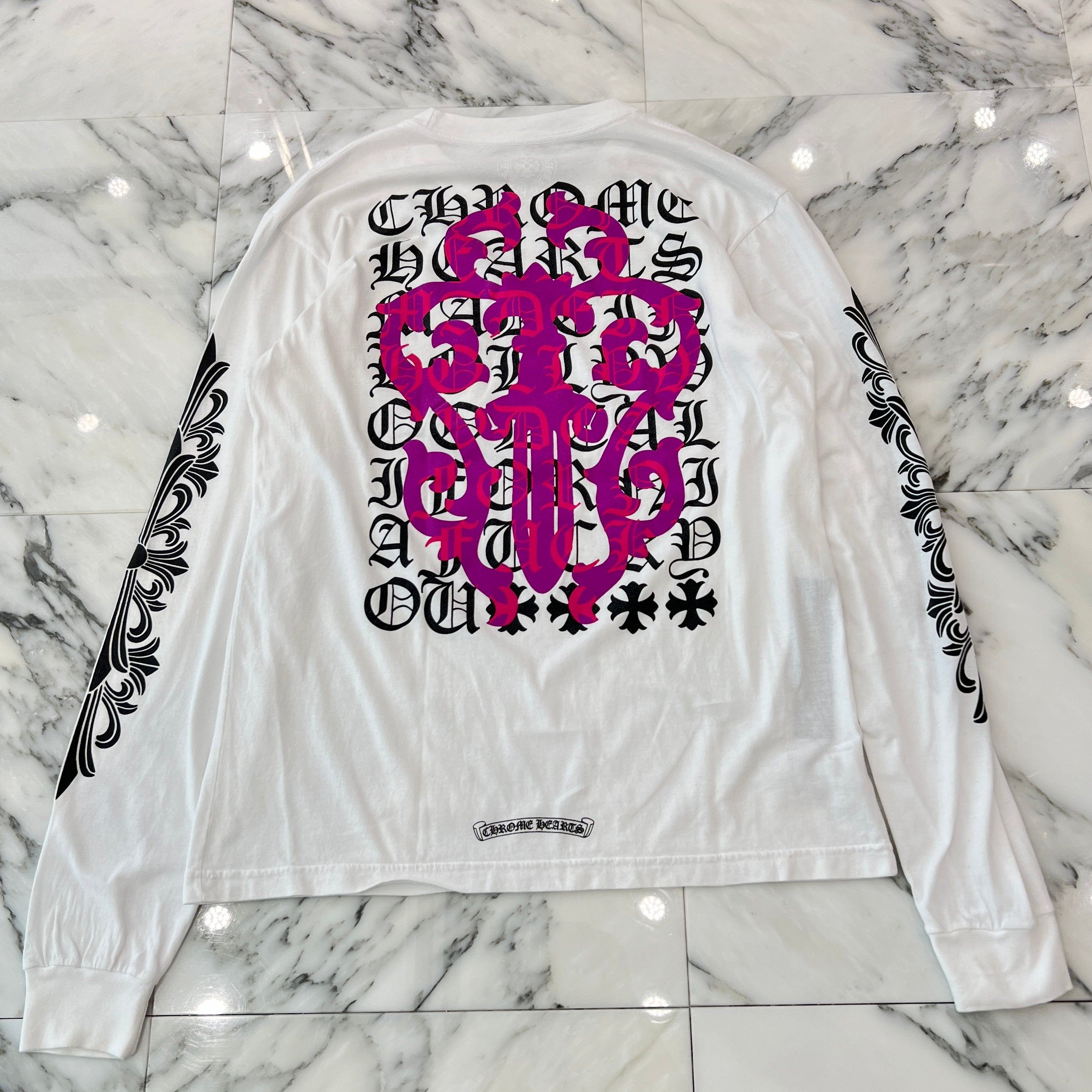 CHROME HEARTS ダガーアイチャートロンT