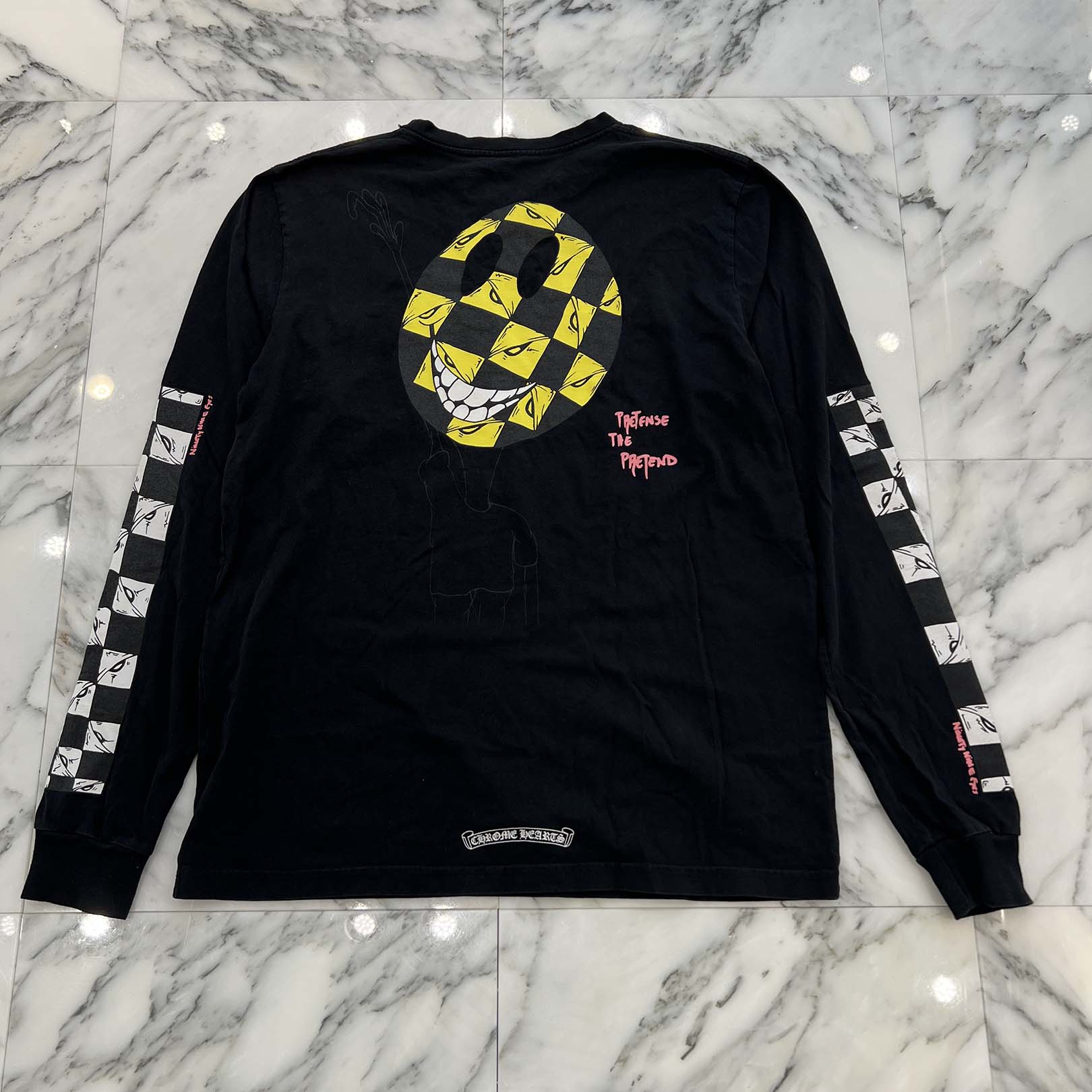 CHROME HEARTS × MATTY BOY 2023SS PPO Pretense Long Sleeve Tee Size