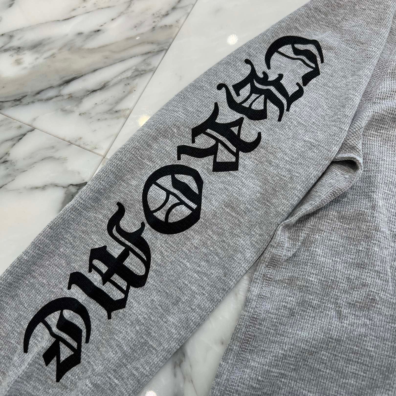 CHROME HEARTS 2025SS Scroll Label Arm Logo Print Thermal Long Sleeve Tee Size XXL クロムハーツ スクロールラベル アームロゴプリント サーマル ロングスリーブ Tシャツ サイズXXL