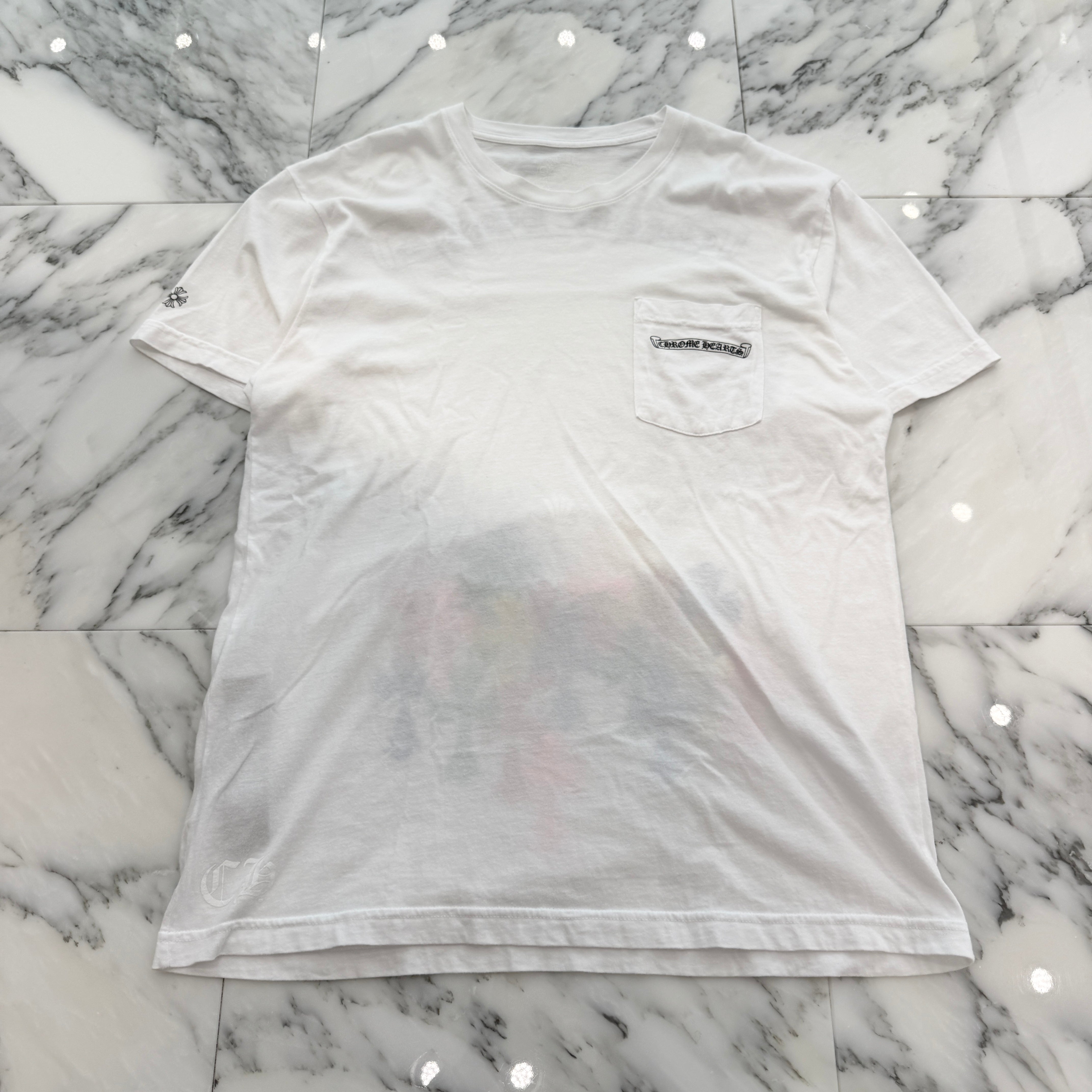 CHROME HEARTS MLTCOL CEM CRS Tee Size L クロムハーツ マルチカラー セメタリークロス Tシャツ サイズL