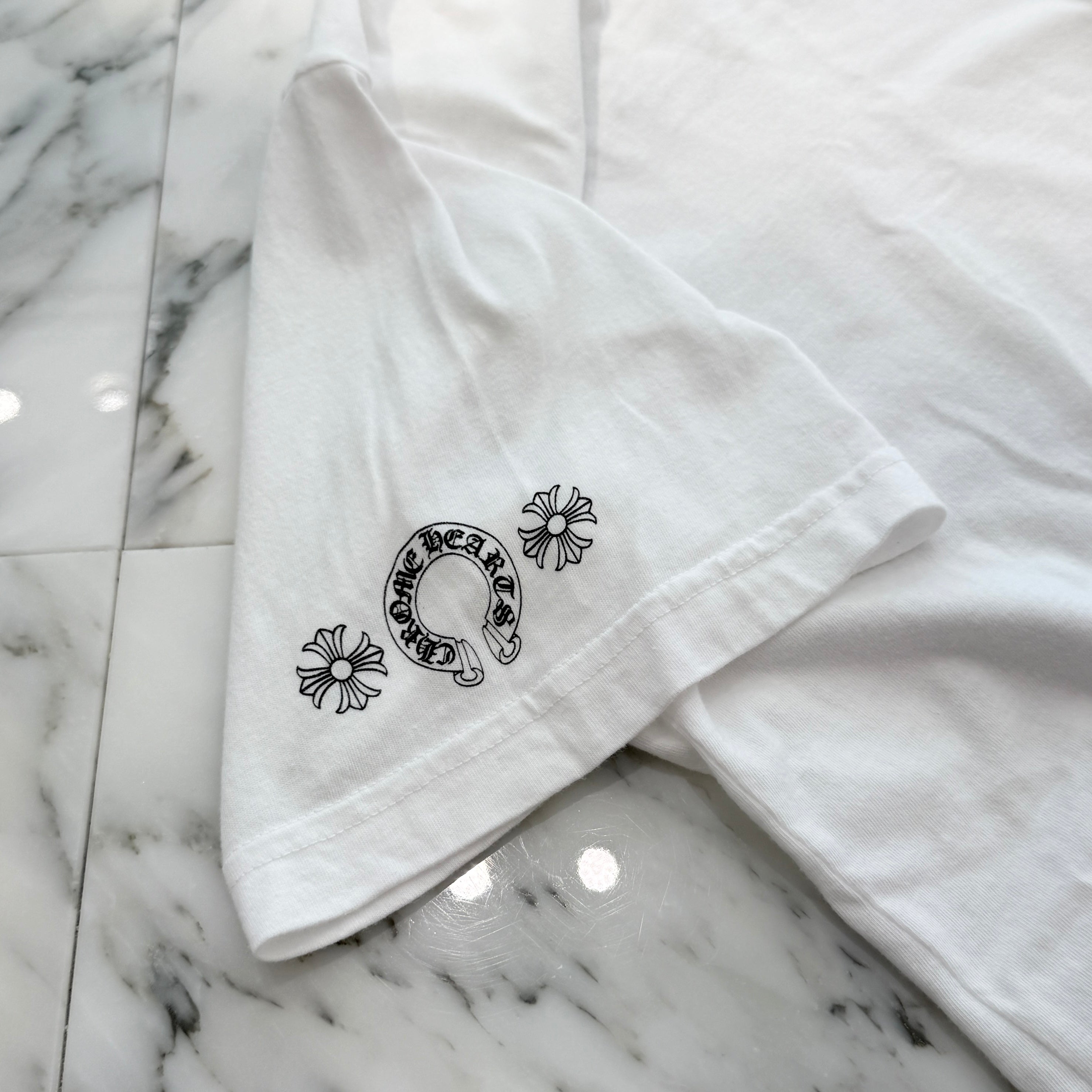 CHROME HEARTS MLTCOL CEM CRS Tee Size L クロムハーツ マルチカラー セメタリークロス Tシャツ サイズL