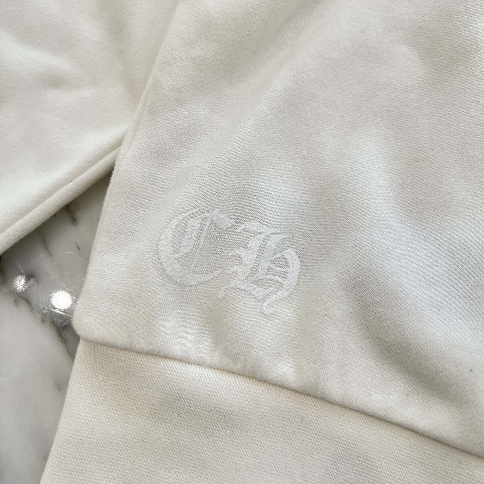 CHROME HEARTS Las Vegas Limited Fontainebleau Neck Logo Dice Print Crewneck Sweatshirt Size M クロムハーツ ラスベガス限定 フォンテンブロー ネックロゴ ダイスプリント クルーネックスウェットシャツ サイズM