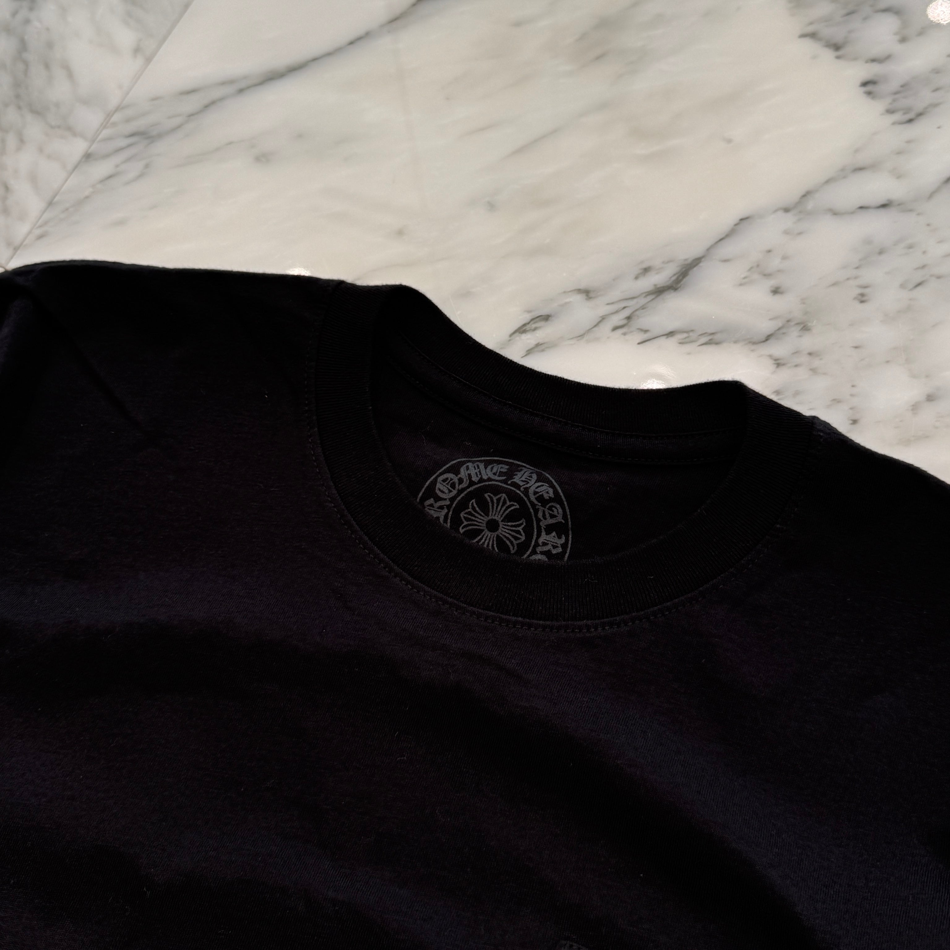 CHROME HEARTS × The Rolling Stones Lip＆Tongue Horseshoe Tee Size S クロムハーツ × ザローリングストーンズ リップアンドタン ホースシュー Tシャツ サイズS