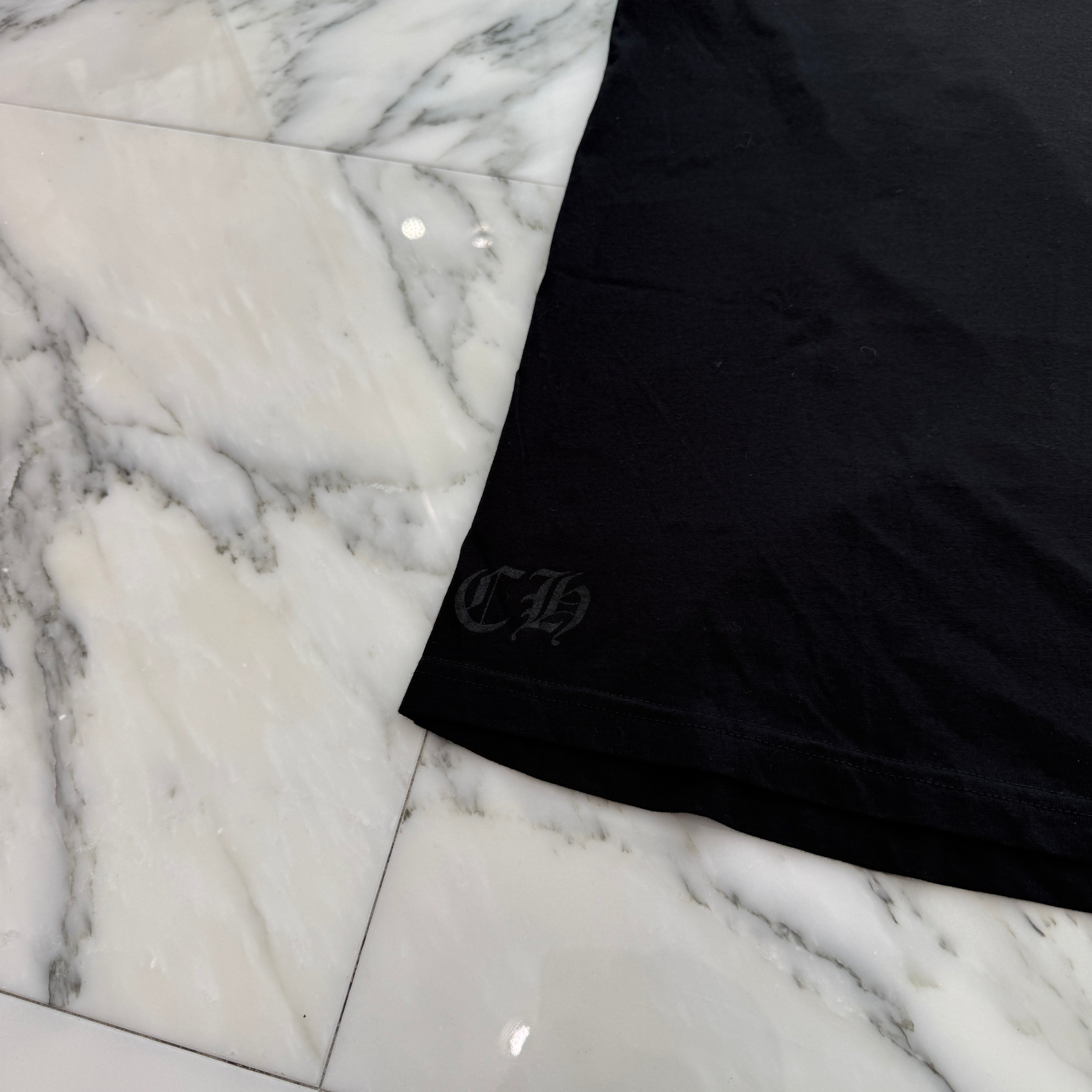 CHROME HEARTS × The Rolling Stones Lip＆Tongue Horseshoe Tee Size S クロムハーツ × ザローリングストーンズ リップアンドタン ホースシュー Tシャツ サイズS