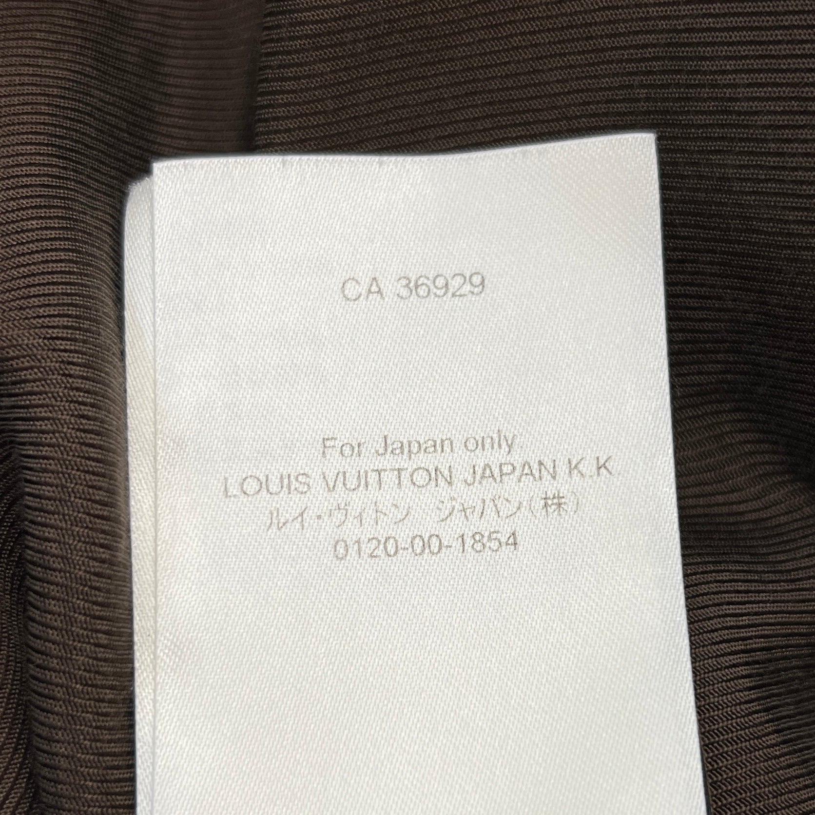 LOUIS VUITTON 2025SS Monogram Embossed Over Shirt 1AHBF4 Size 46 ルイヴィトン モノグラムエンボスドオーバーシャツ サイズ46
