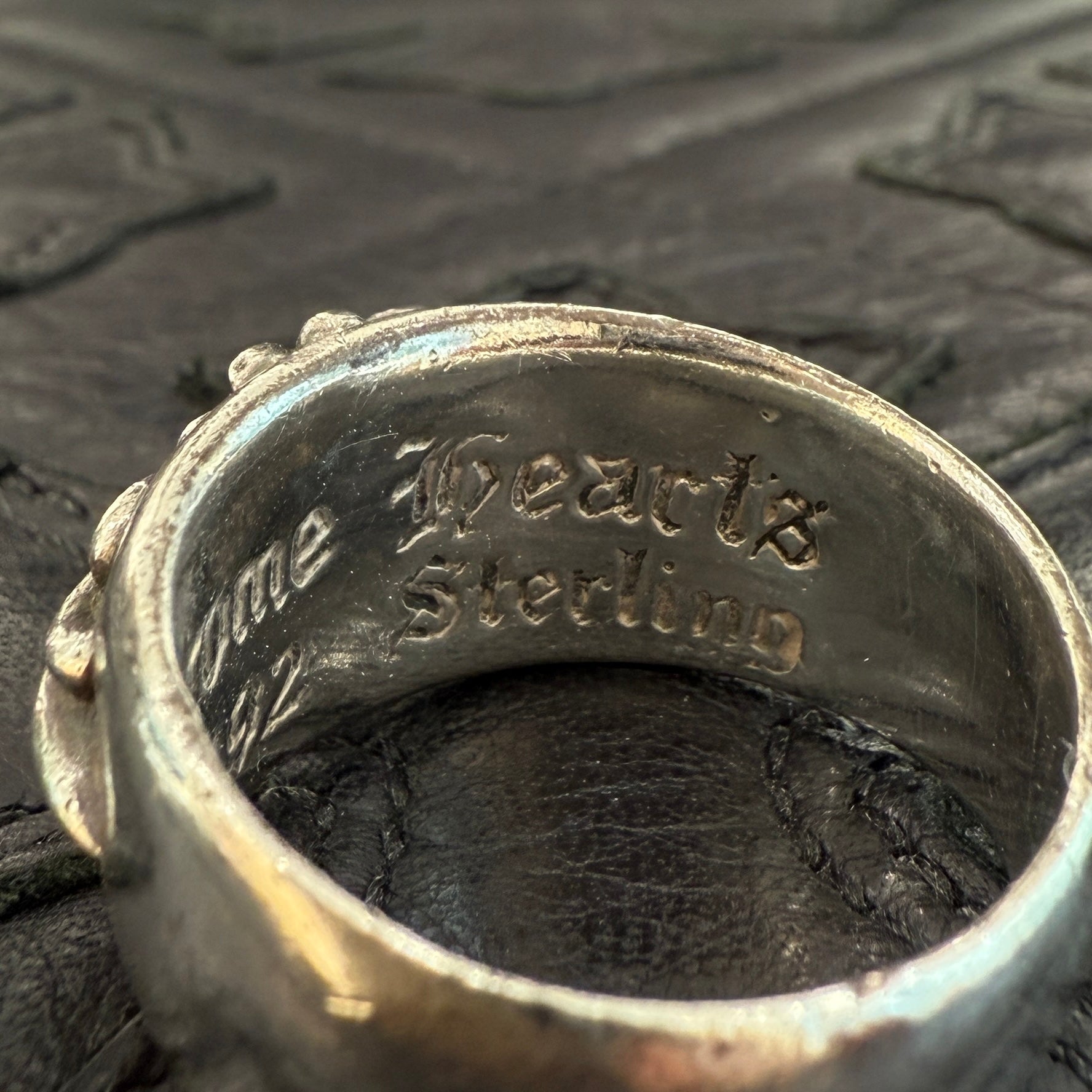 CHROME HEARTS Floral Cross Ring Size 24号 クロムハーツ フローラルクロス リング サイズ24号