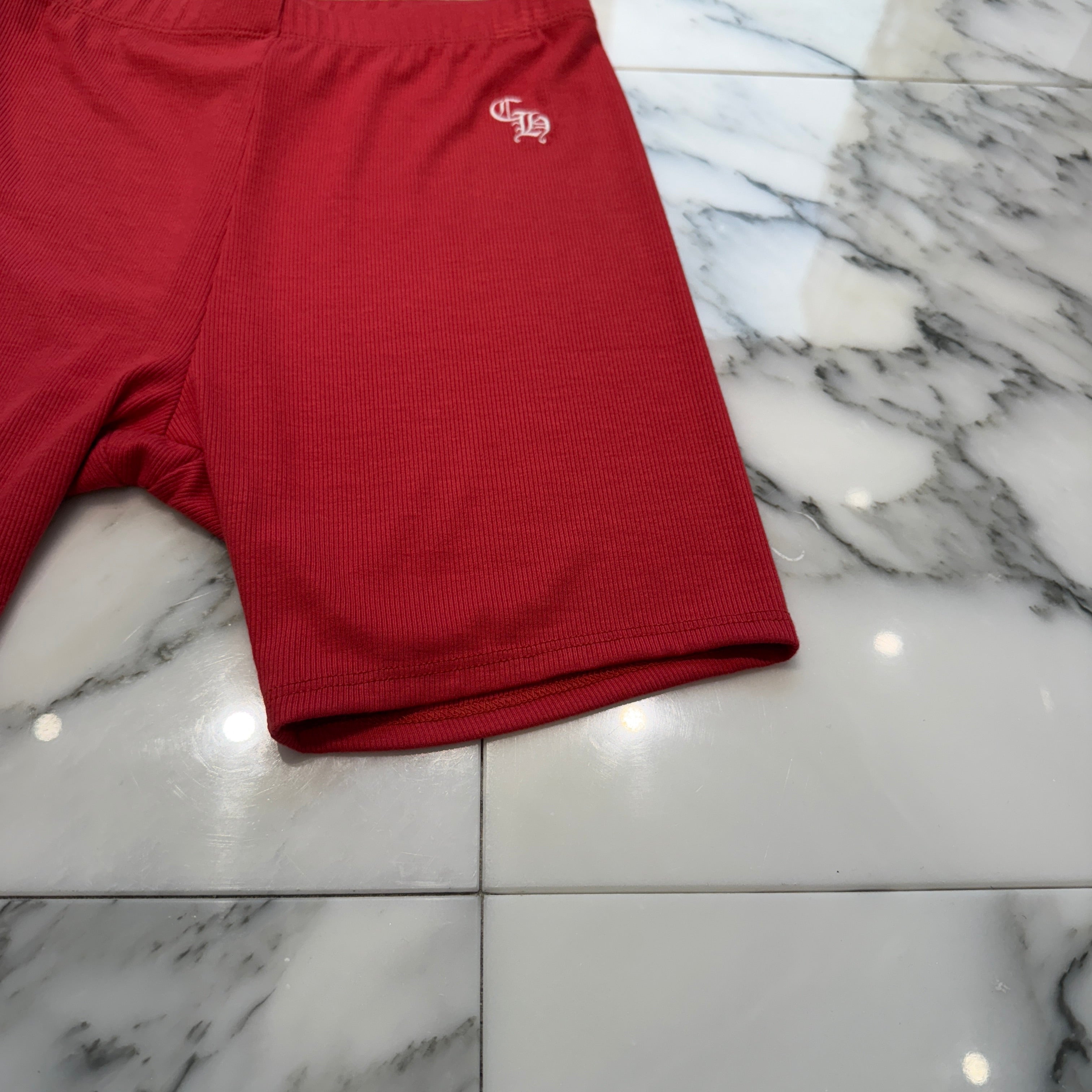 CHROME HEARTS Y NOT CH Logo Embroidery Thermal Shorts Size XS クロムハーツ ワイノット CHロゴ刺繍 サーマルショーツ サイズXS