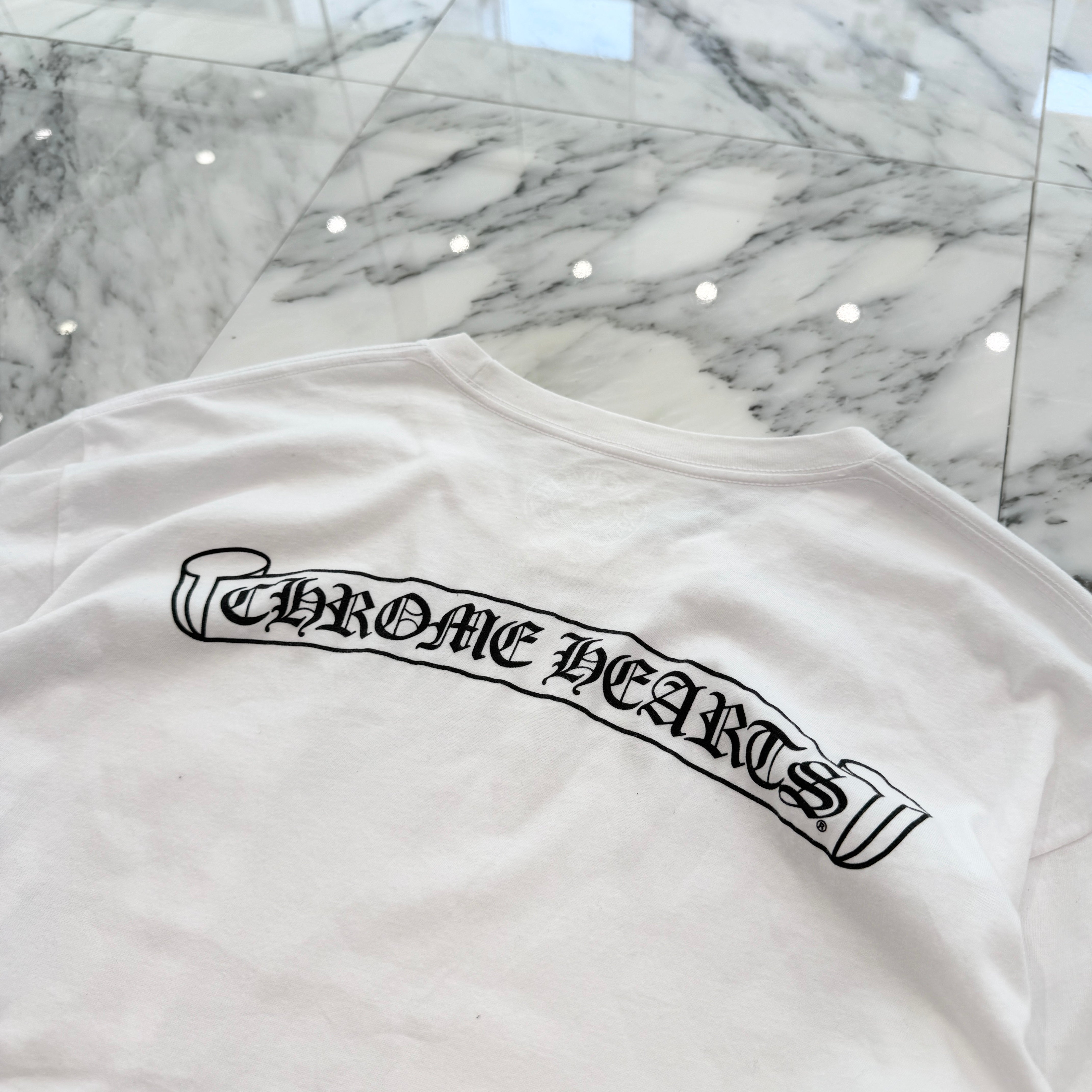 CHROME HEARTS 2021SS MLTCOL CEM CRS Long Sleeve Tee Size XL クロムハーツ マルチカラー セメタリークロス ロングスリーブTシャツ サイズXL