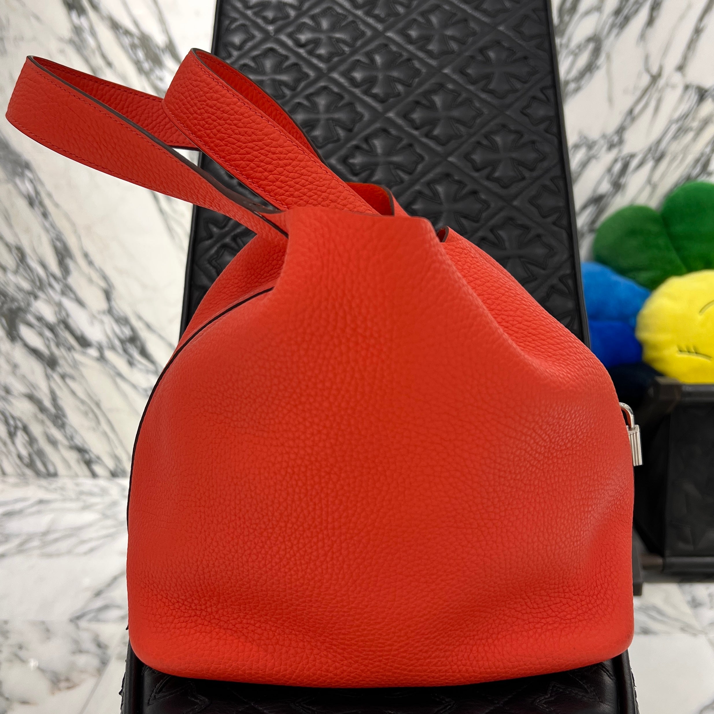 HERMES Picotin Lock MM "Rose Texas" Z刻印 エルメス ピコタンロック MM ローズテキサス サイズMM