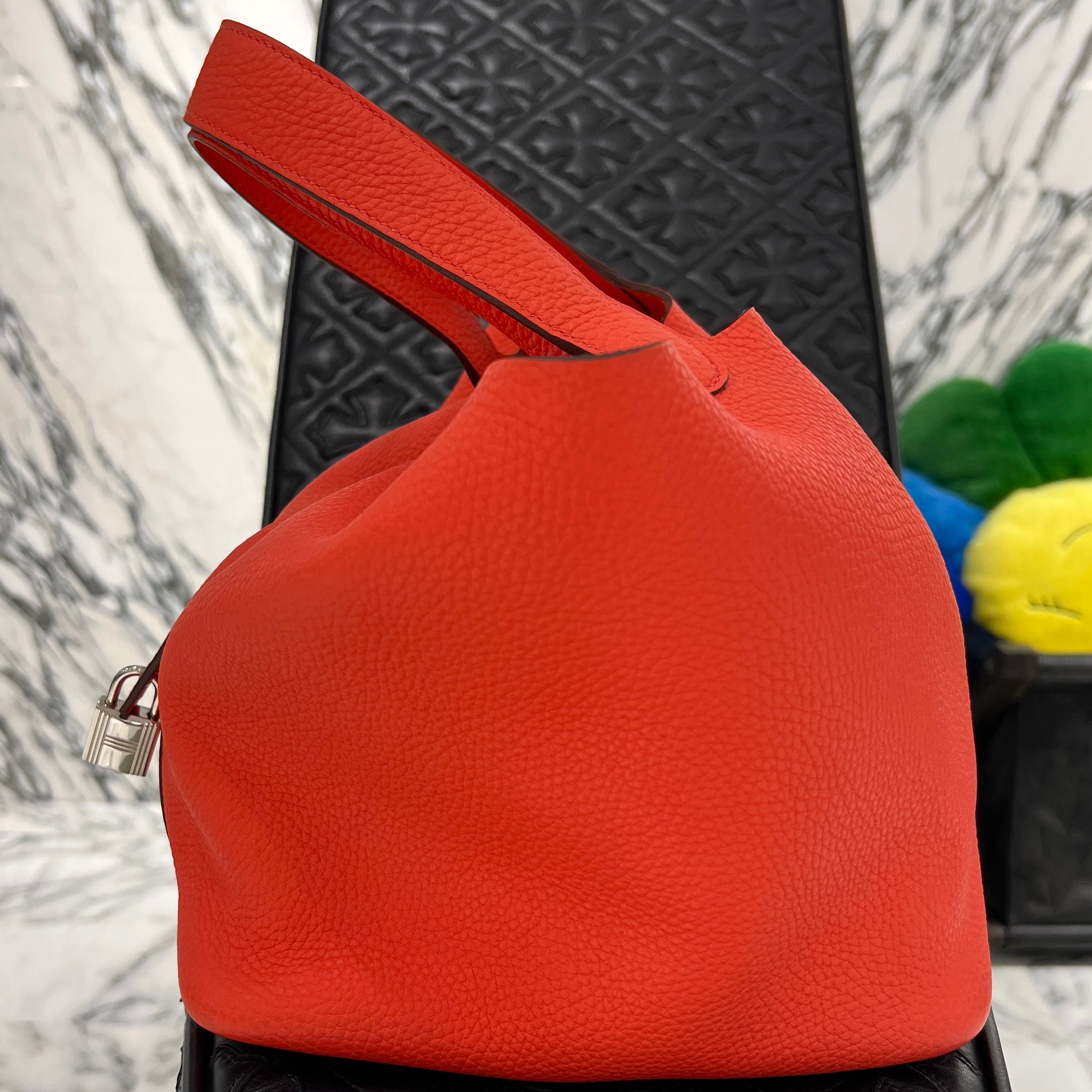 HERMES Picotin Lock MM "Rose Texas" Z刻印 エルメス ピコタンロック MM ローズテキサス サイズMM