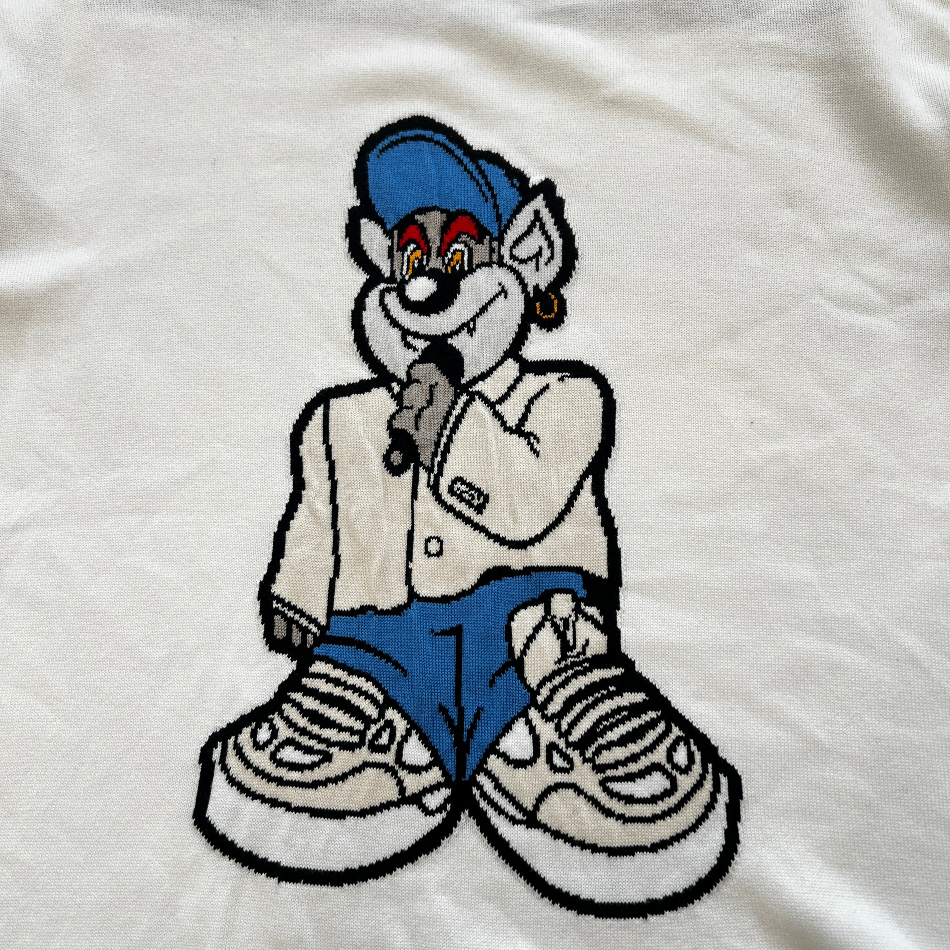 LOUIS VUITTON 2022SS Graphic Short Sleeve Knit Wear Tee 1AATLE Size S ルイヴィトン グラフィック ショートスリーブ ニットウェア Tシャツ サイズS