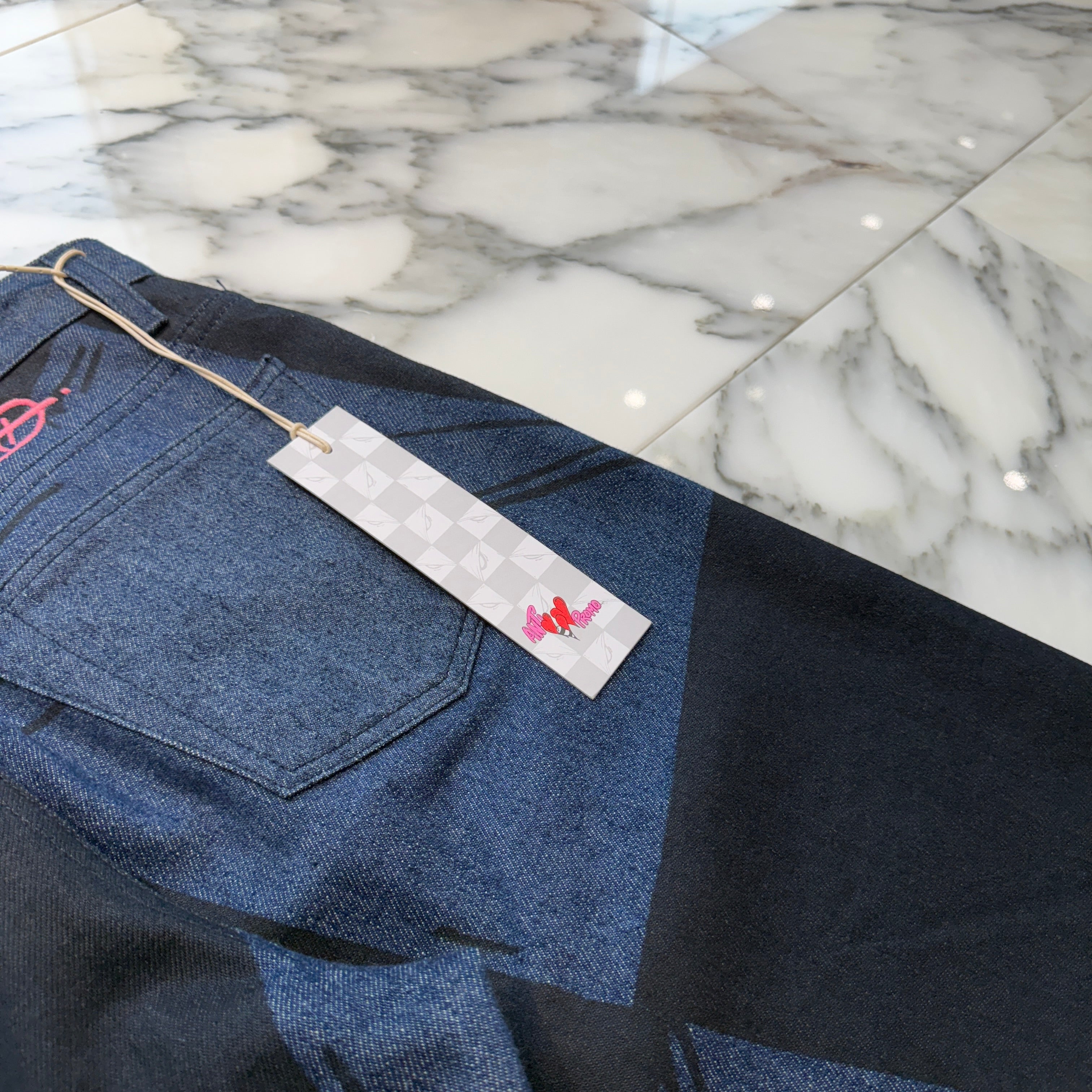 MATTY BOY 2025SS NY Exclusive ANTI PROMO 99 EYES DENIM Size 30×32 マッティボーイ ニューヨーク限定 アンティ プロモ 99アイズ デニム サイズ30×32