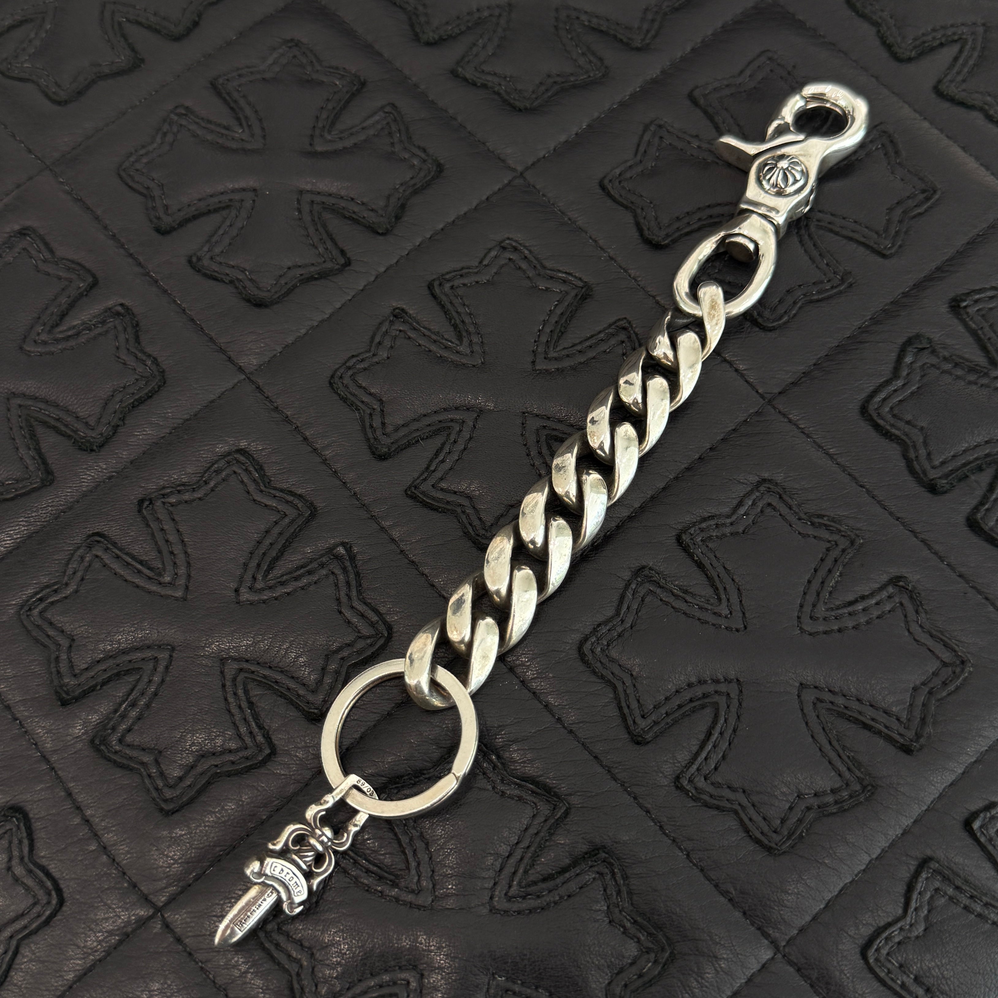 CHROME HEARTS Classic Chain Clip Keyring 8 LINK クロムハーツ クラシック チェーン クリップ キーリング 8リンク