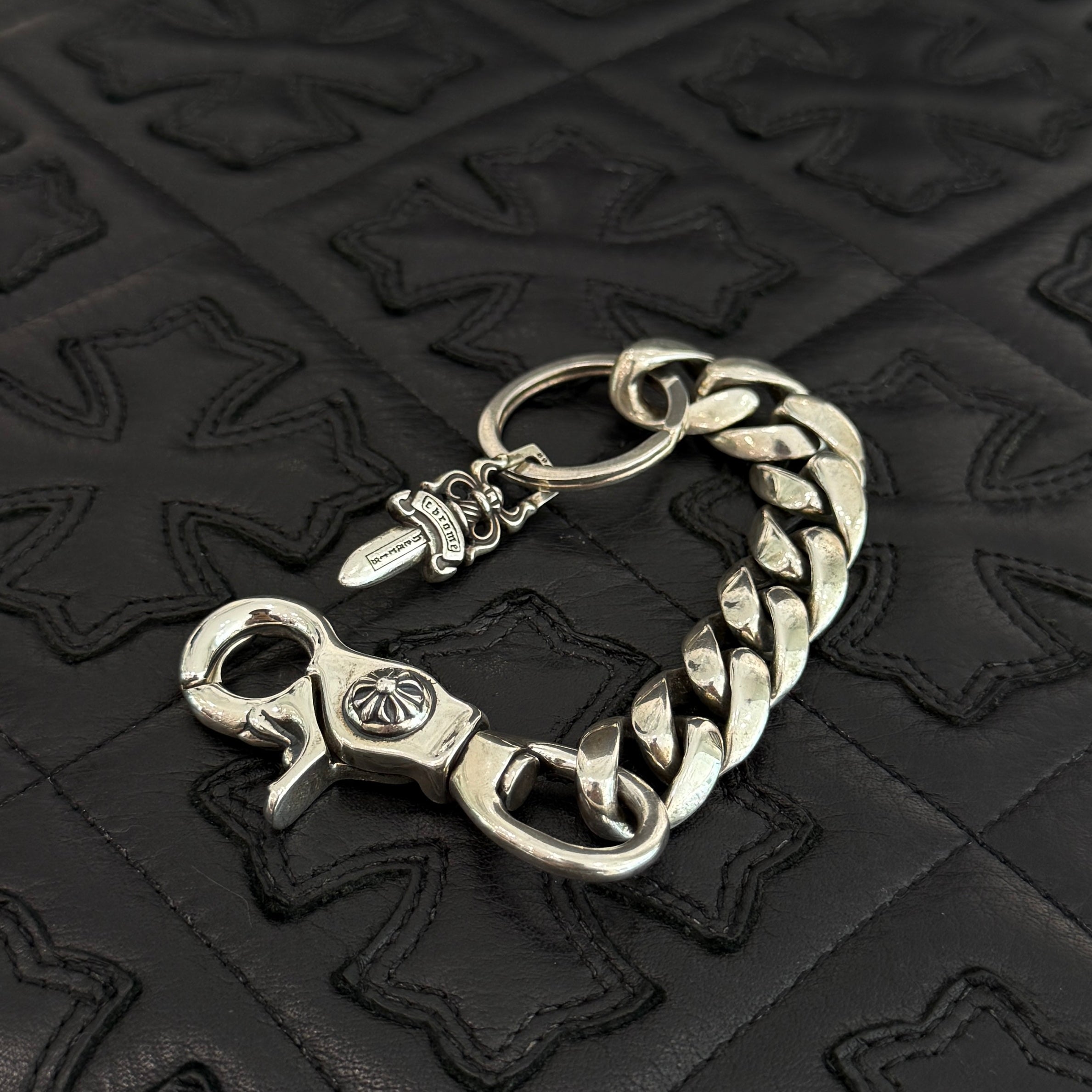 CHROME HEARTS Classic Chain Clip Keyring 8 LINK クロムハーツ クラシック チェーン クリップ キーリング 8リンク