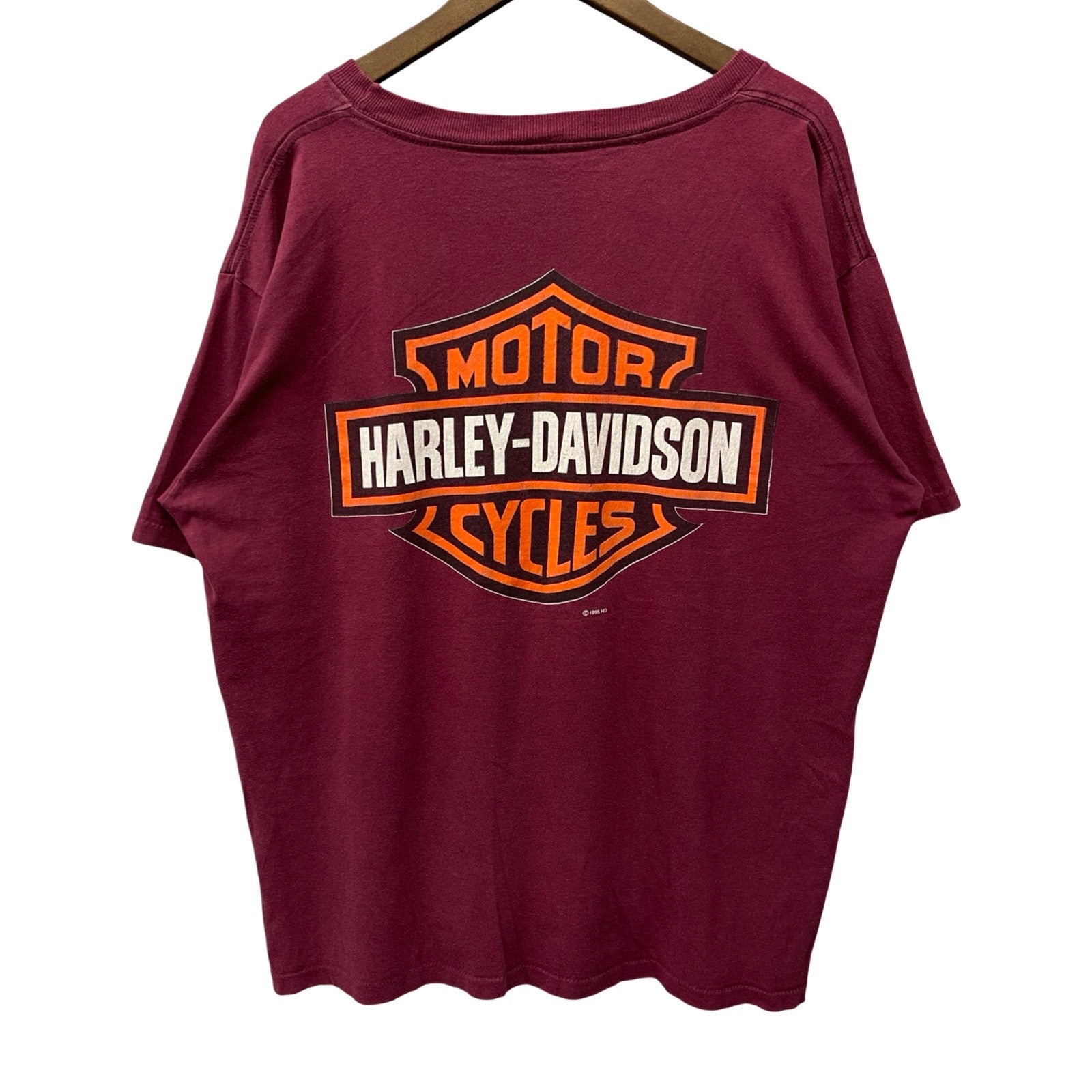 Vintage 90's Harley-Davidson "Paradise Found" 1995 S/S Tee