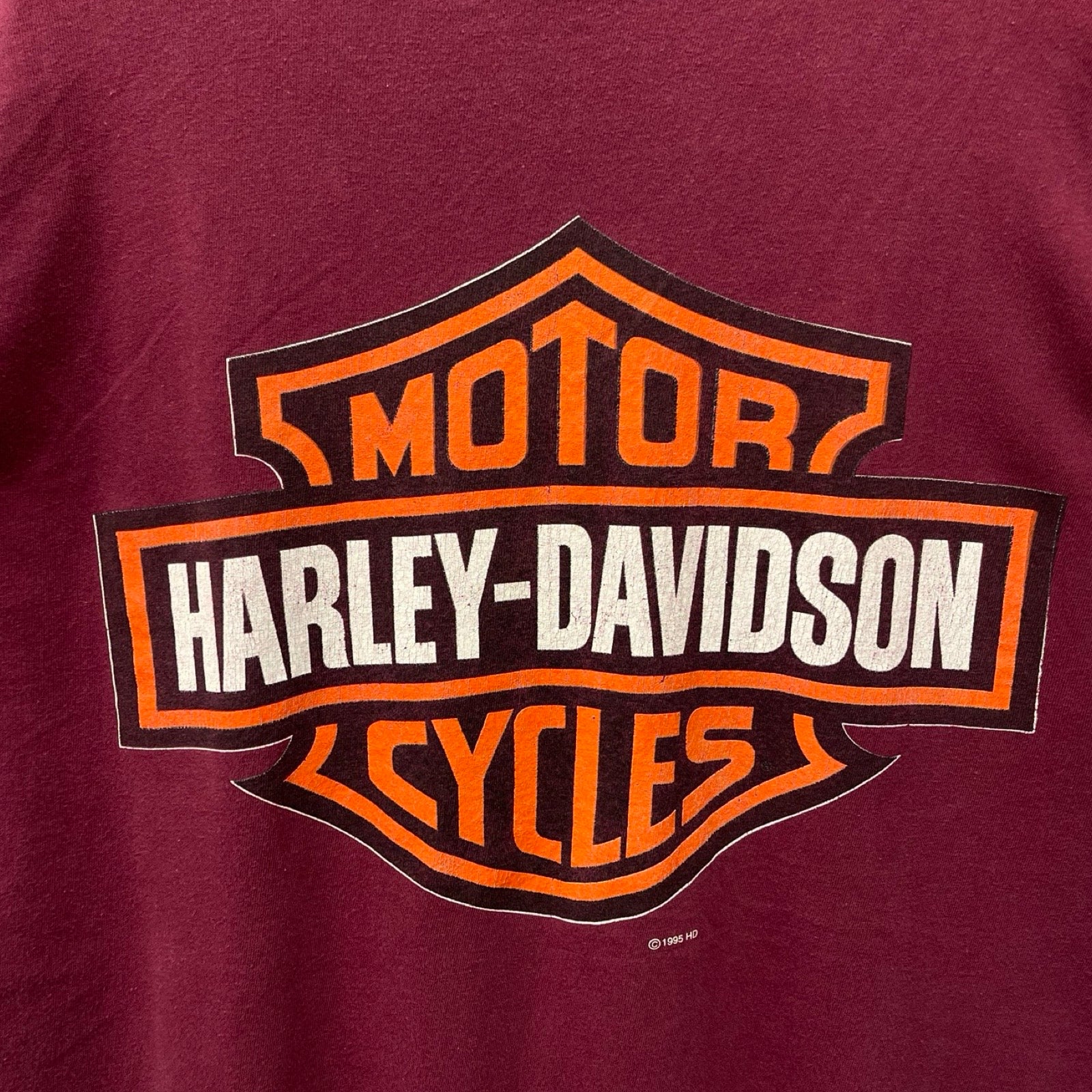 Vintage 90's Harley-Davidson "Paradise Found" 1995 S/S Tee