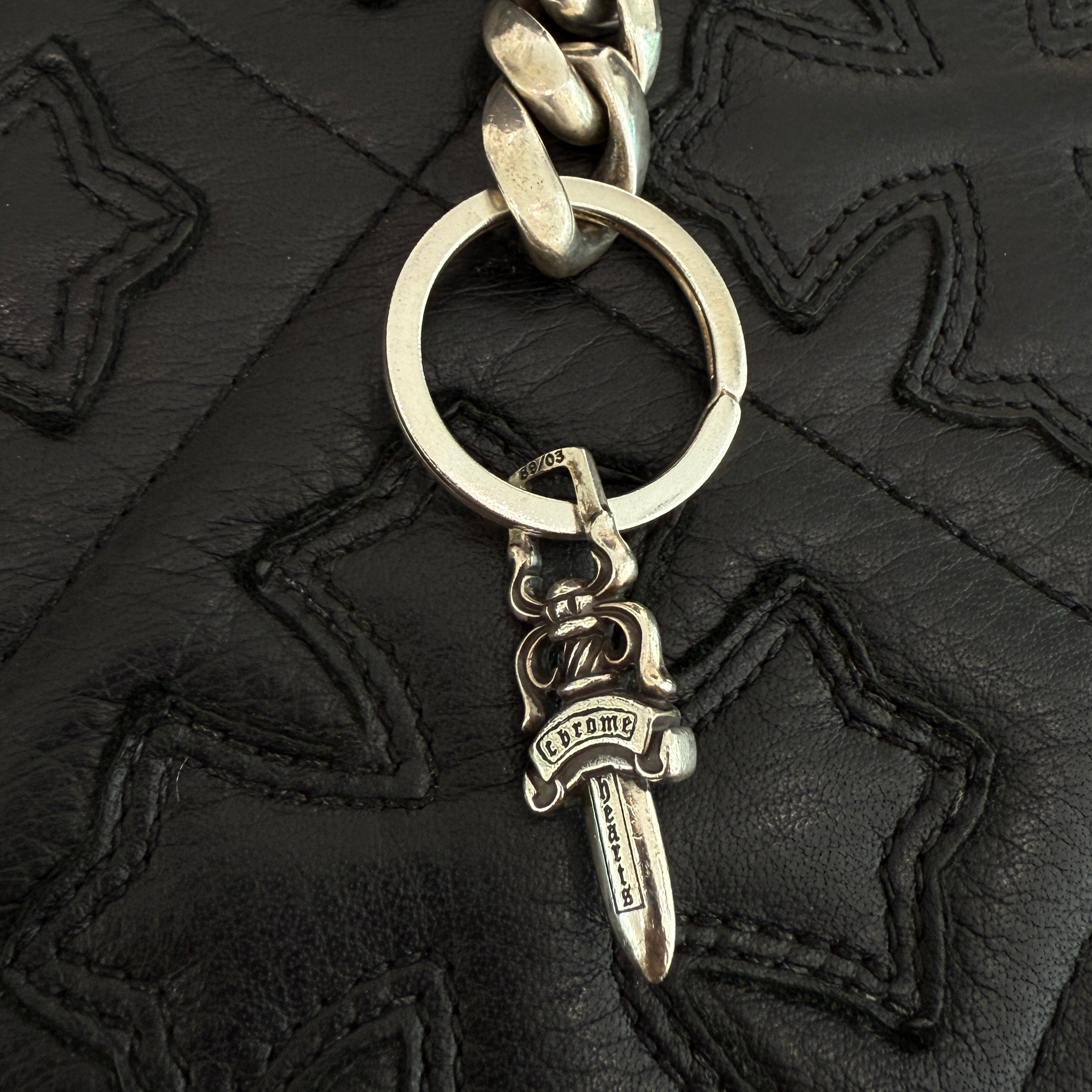 CHROME HEARTS Classic Chain Clip Keyring 8 LINK クロムハーツ クラシック チェーン クリップ キーリング 8リンク