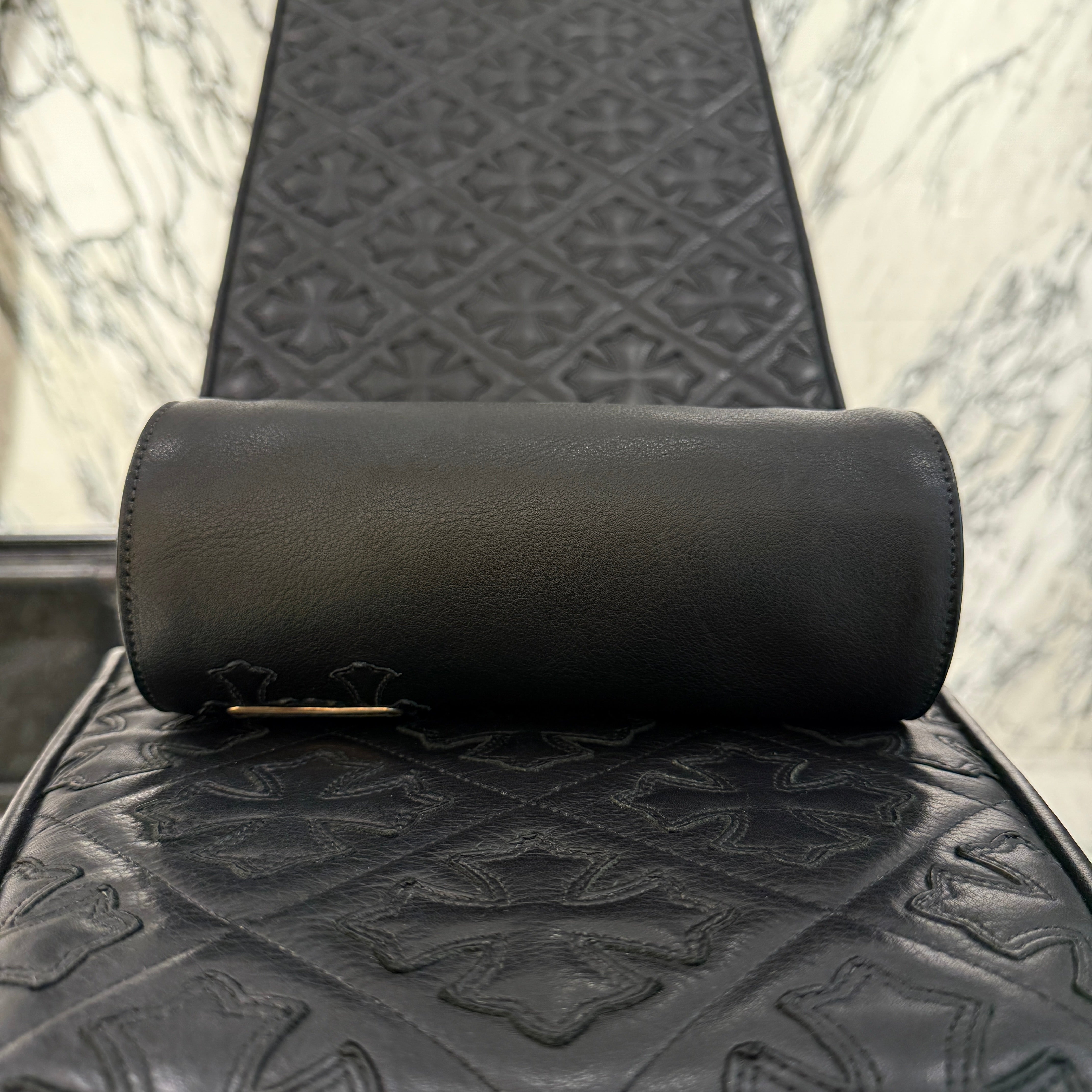 CHROME HEARTS Cemetery Cross Leather Patch Mini Bag クロムハーツ セメタリークロス レザーパッチ ミニ バッグ