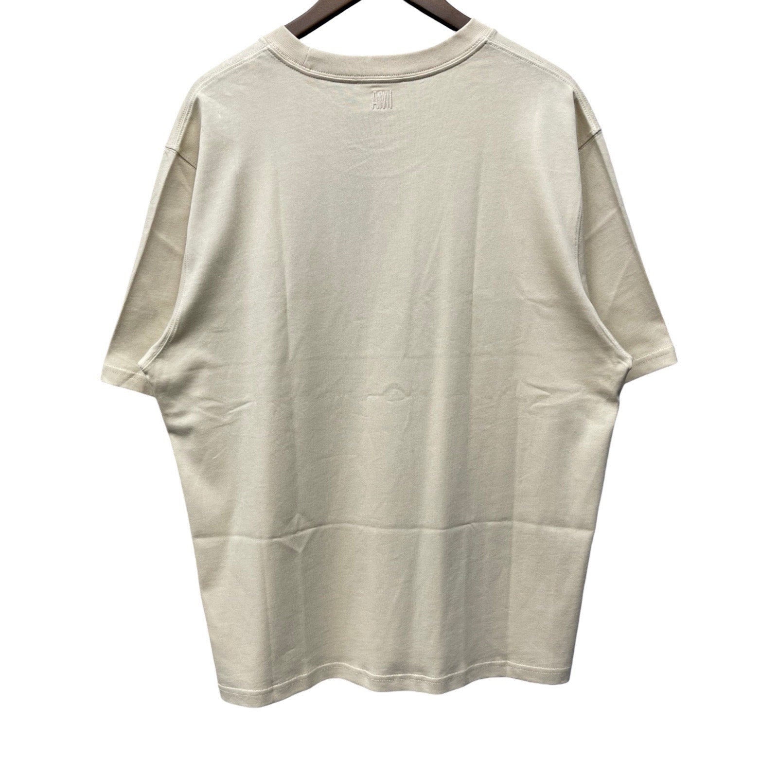 AMI PARIS 2022SS Heart Logo Embroidered Tee UTS004.726 Size L