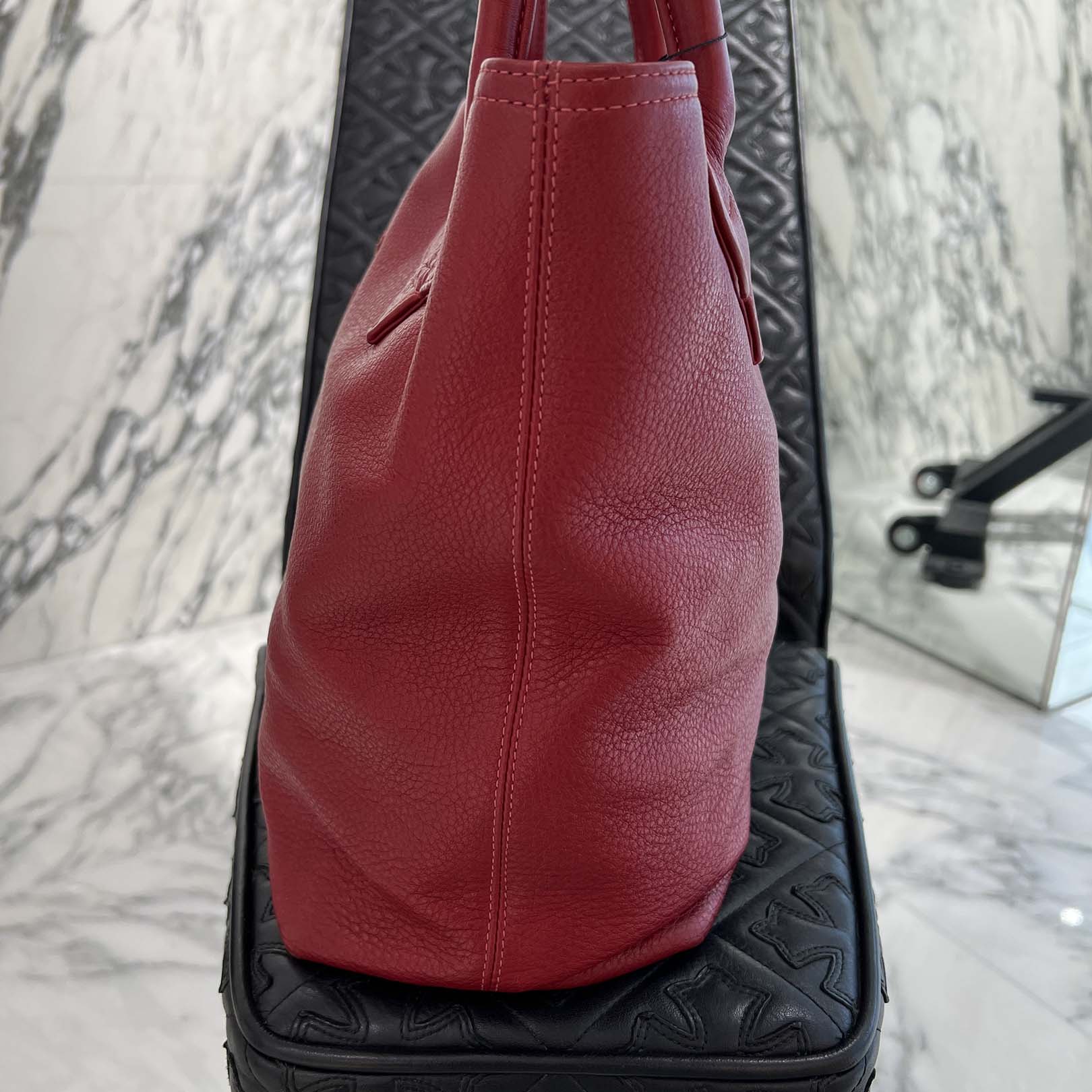 CHROME HEARTS 1 Cross Leather Patch FS Tote Bag クロムハーツ 1クロス レザーパッチ FS トートバッグ