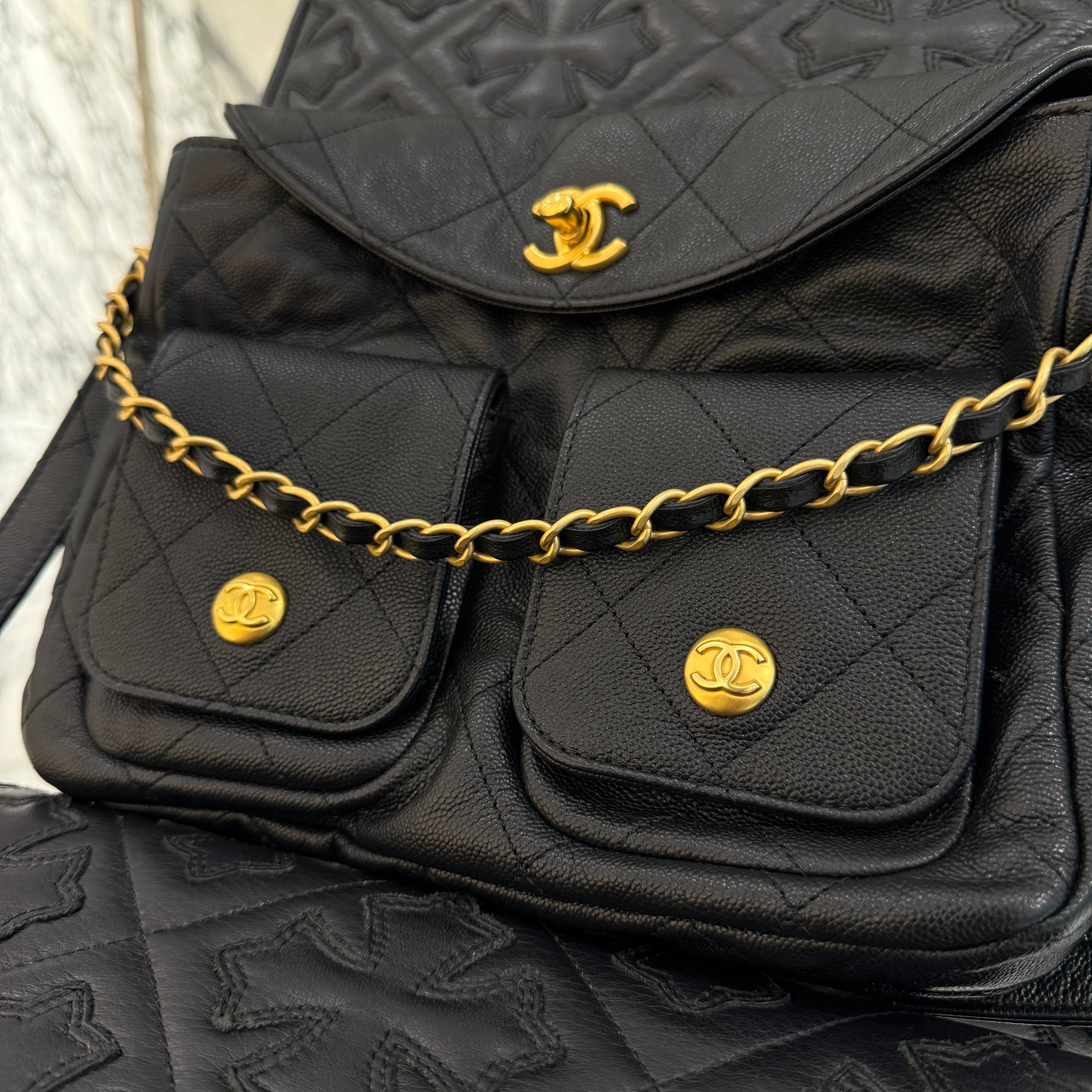バッグ CHANEL BAG CHANEL 2025SS Multi Pocket HOBO Shoulder Bag AS5384 B19489 94305