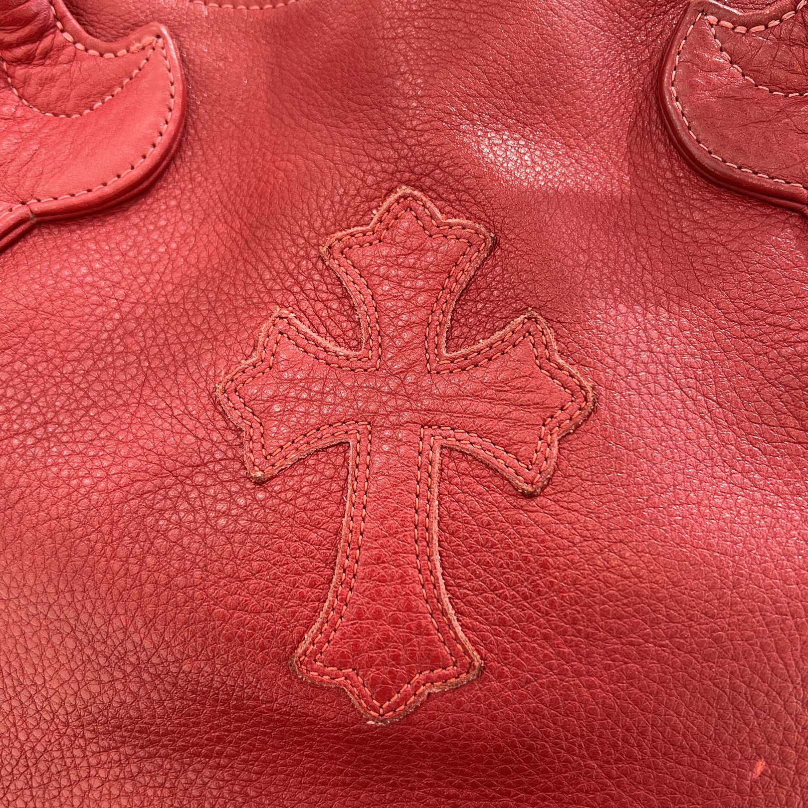 CHROME HEARTS 1 Cross Leather Patch FS Tote Bag クロムハーツ 1クロス レザーパッチ FS トートバッグ