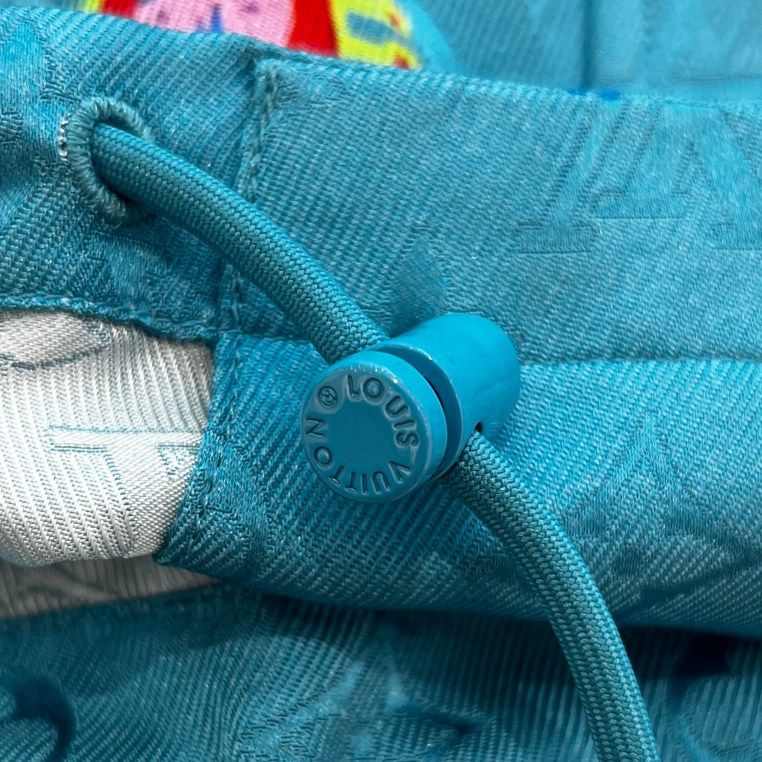 LOUIS VUITTON × YAYOI KUSAMA 2023SS Monogram Face Drawstring Silk Shirt Size M ルイヴィトン × 草間彌生 モノグラム フェイス ドローストリング シルク シャツ サイズM