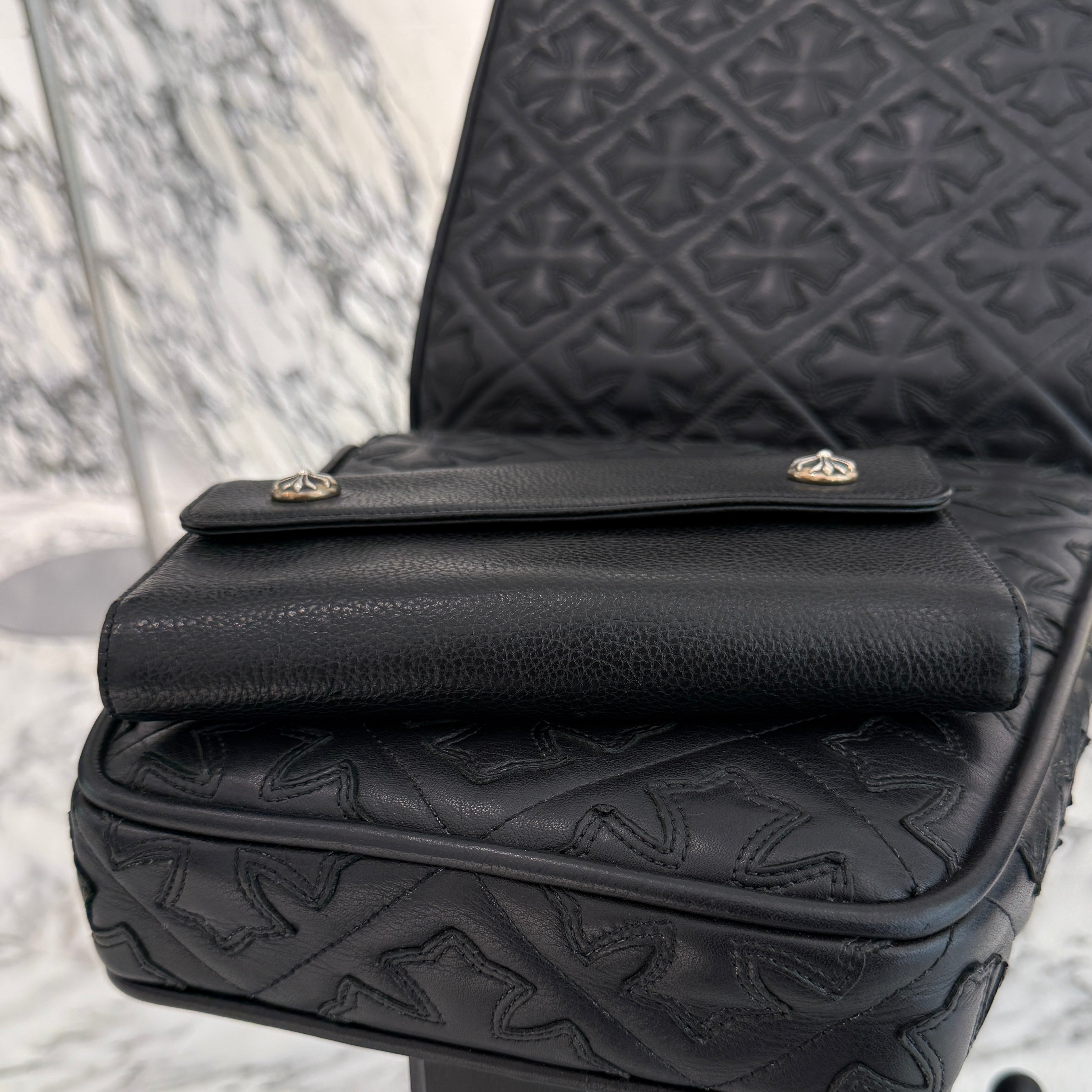 CHROME HEARTS Wave Cross Ball Wallet クロムハーツ ウェーブクロスボール ウォレット