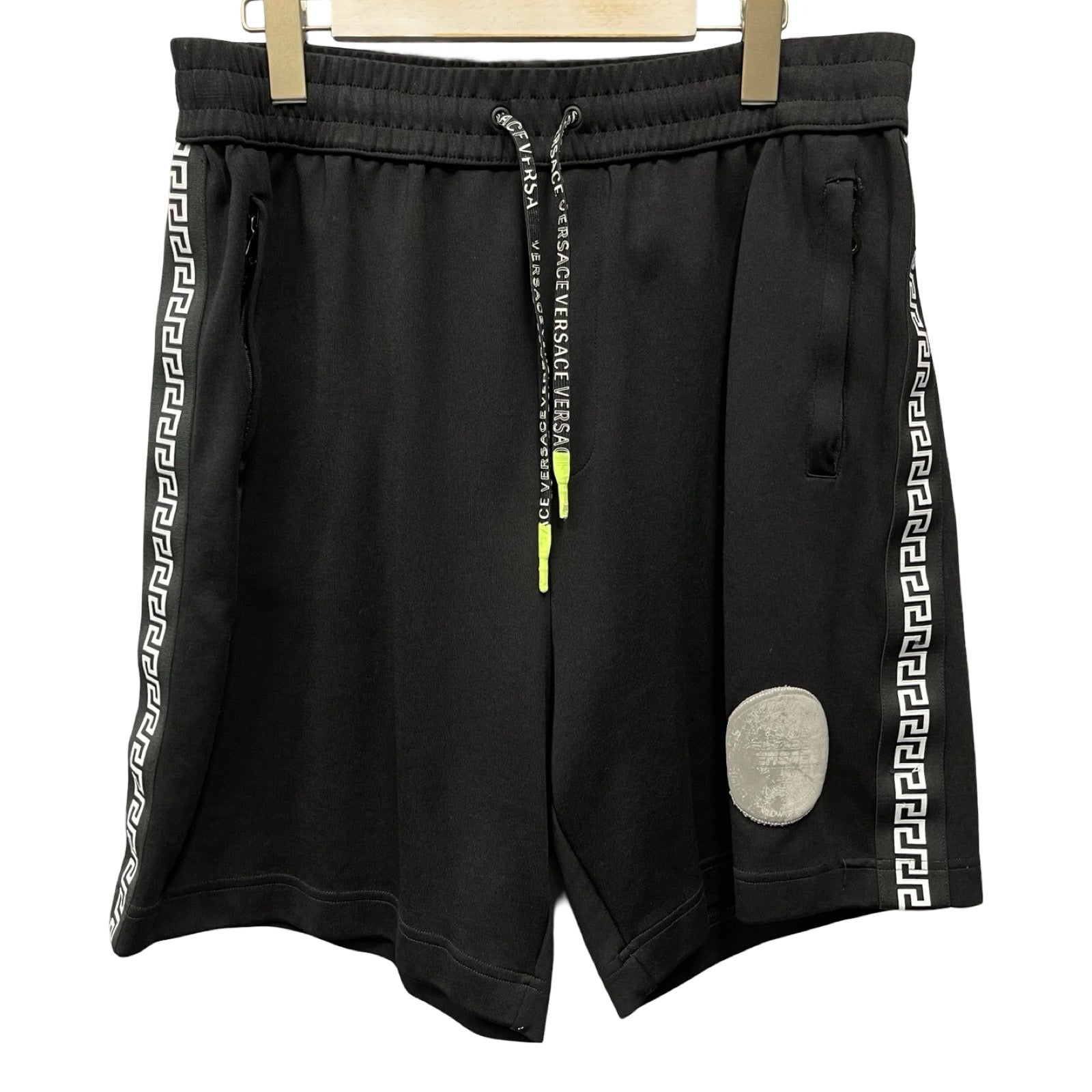 VERSACE Medusa Patch Side Logo Half Pants AGU10004/AN00267 Size 7