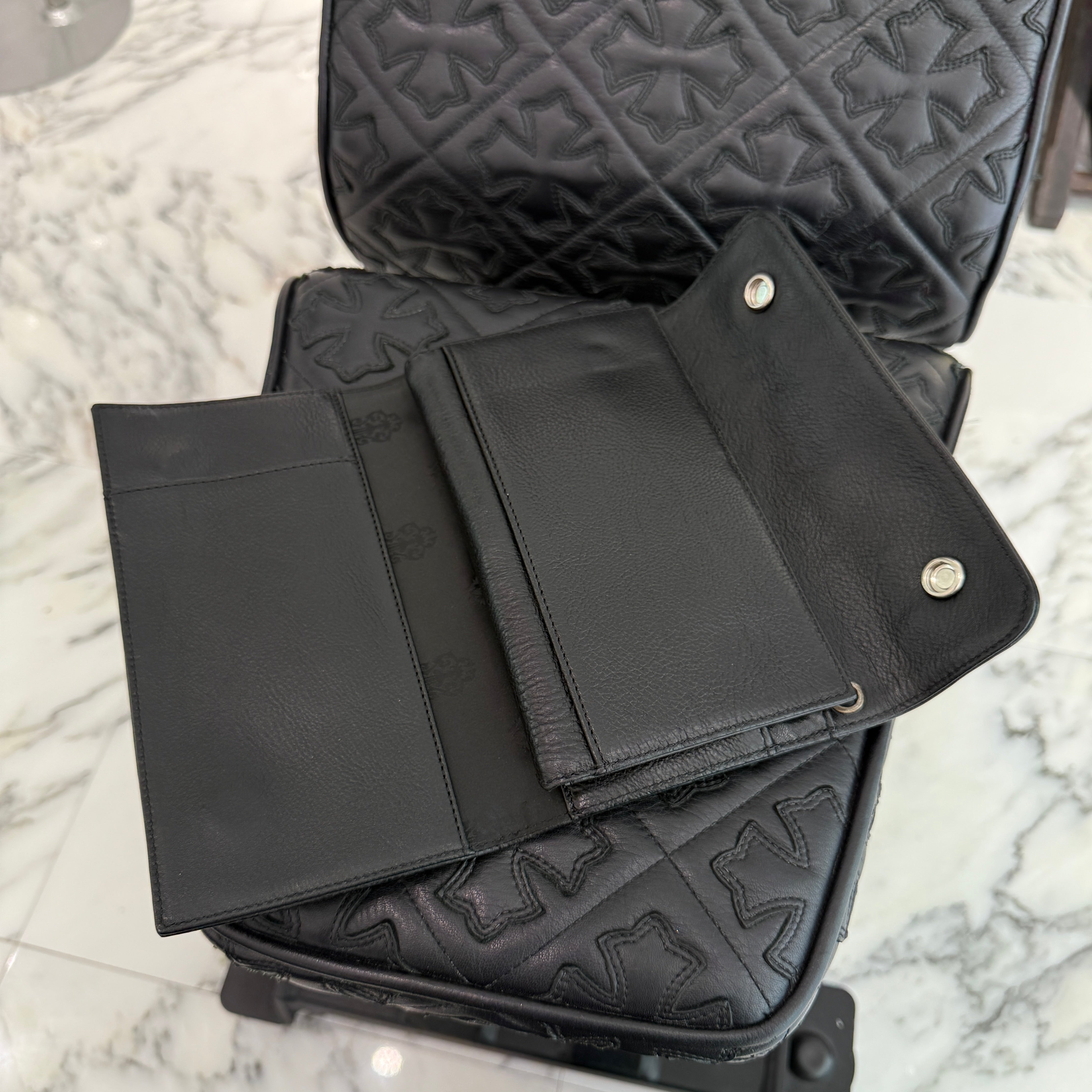 CHROME HEARTS Wave Cross Ball Wallet クロムハーツ ウェーブクロスボール ウォレット