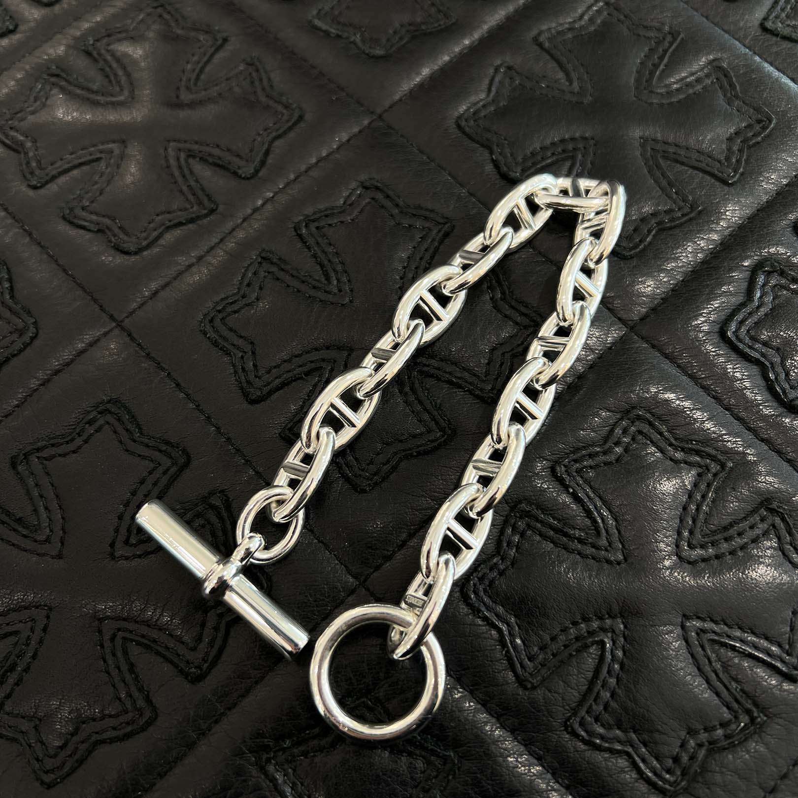 エルメス シェーヌダンクル GM14 HERMES Chaîne d'ancre HERMES Chaine d'Ancre GM 14 エルメス シェーヌダンクル GM 14コマ