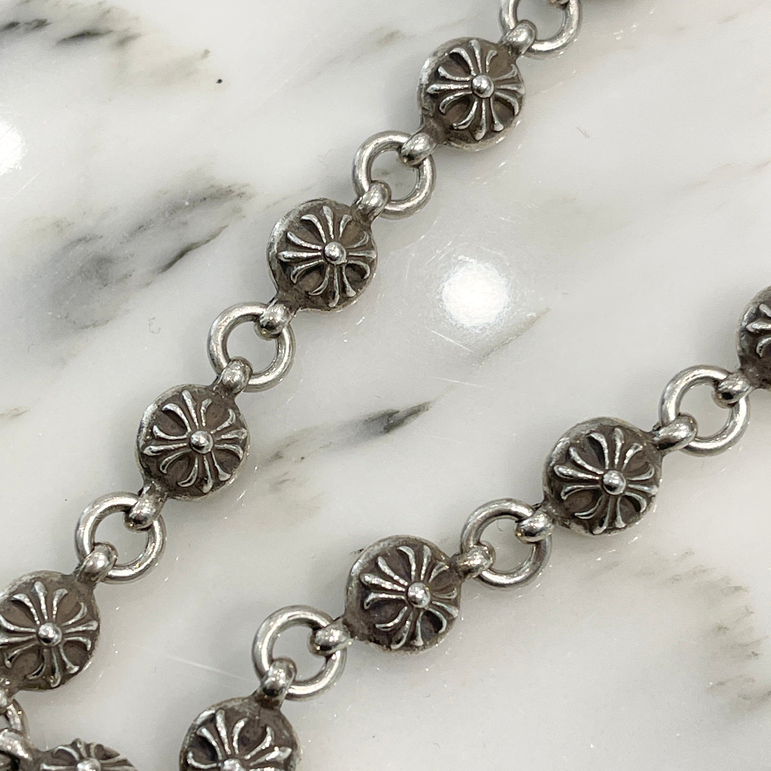 CHROME HEARTS 1 Clip Short CH Plus Ball Wallet Chain クロムハーツ 1クリップ ショート CHプラス ボールウォレットチェーン シルバー925