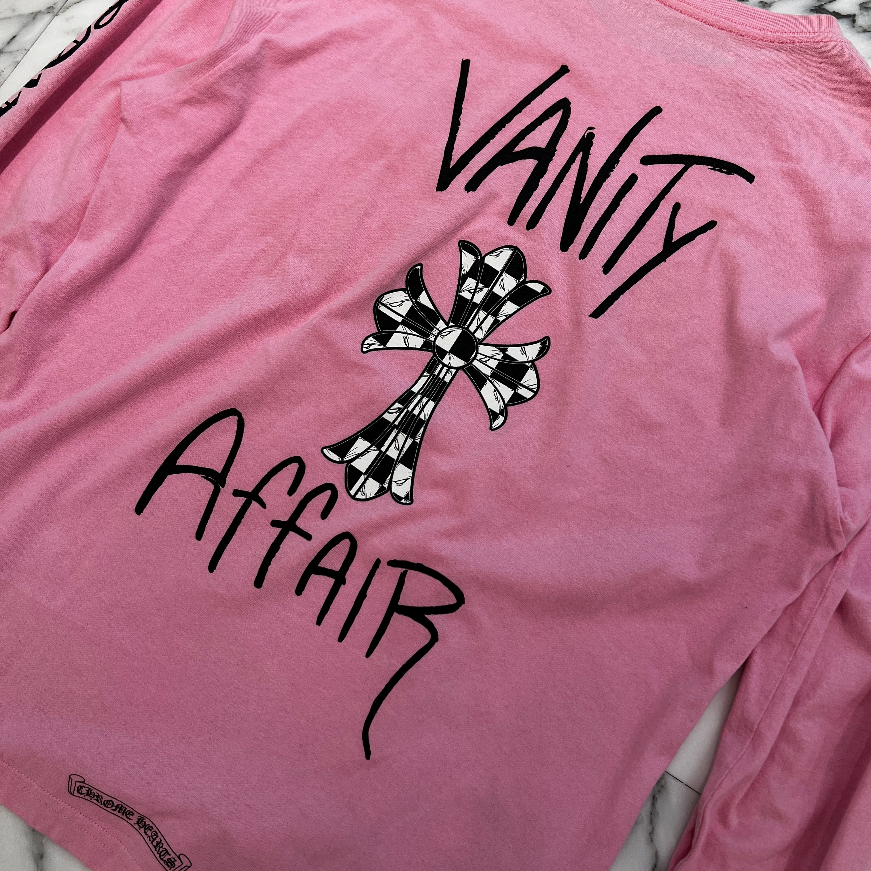 CHROME HEARTS × MATTY BOY Vanity Affair Long Sleeve Tee Size XL