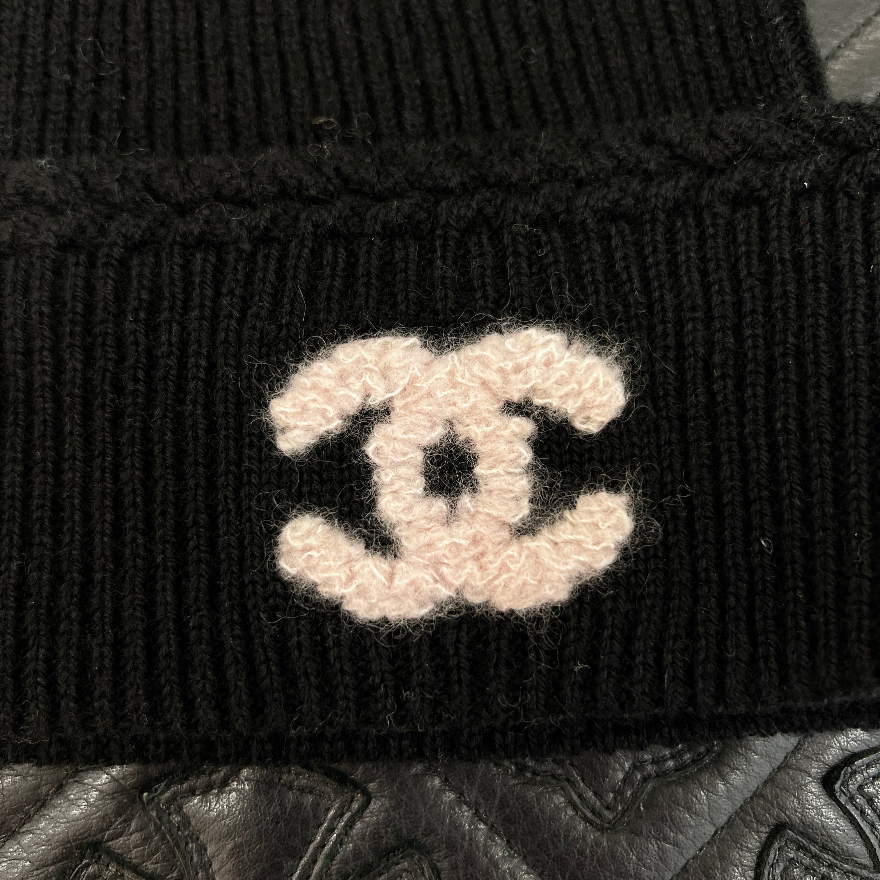 CHANEL 2025AW Coco Mark Embroidery Cashmere Silk Beanie KLHX59HJ Size ONE SIZE シャネル ココマーク刺繍 カシミヤ シルク ビーニー サイズONE SIZE