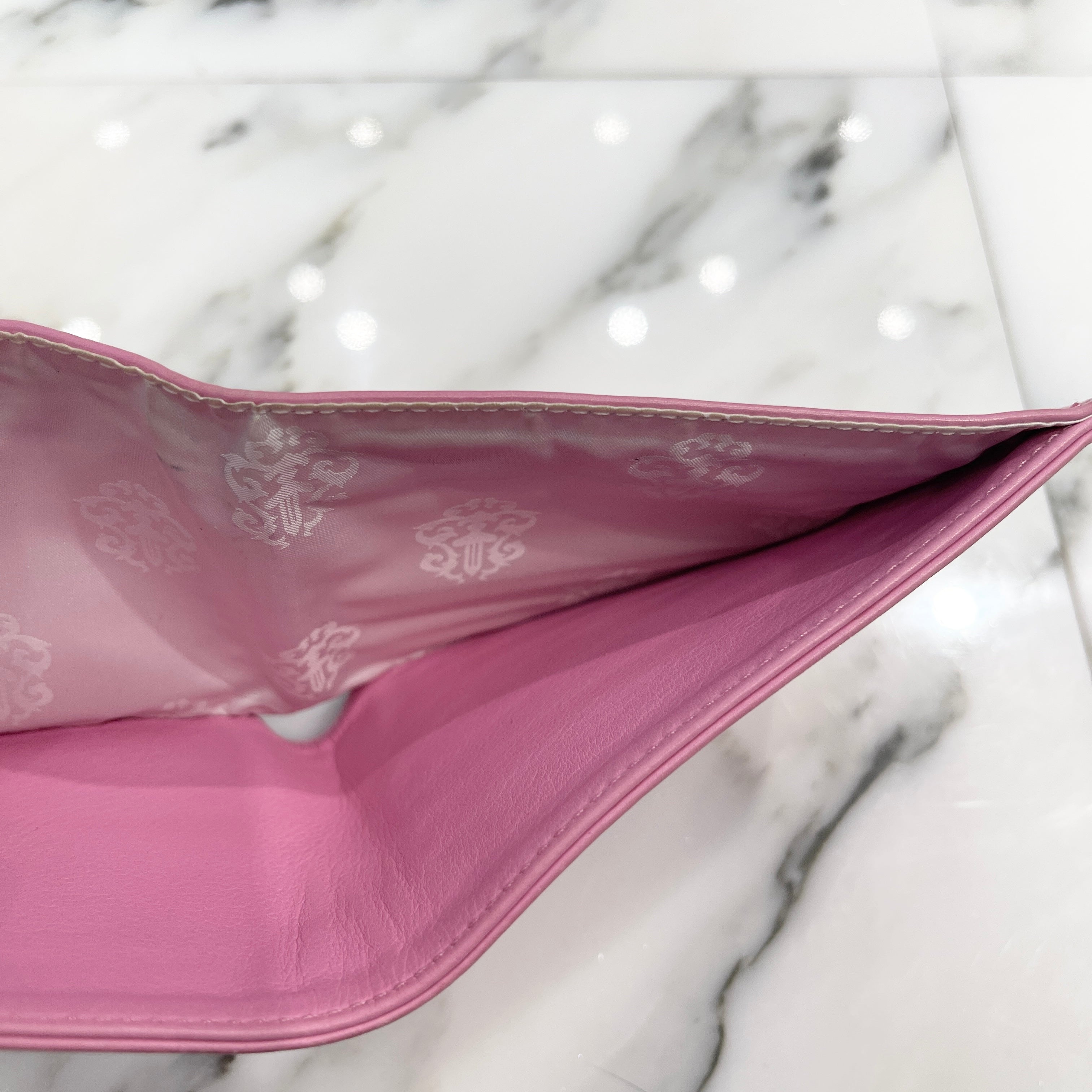 CHROME HEARTS 1SNAP Cross Ball Button Leather Wallet クロムハーツ 1スナップ クロスボール ボタン レザーウォレット