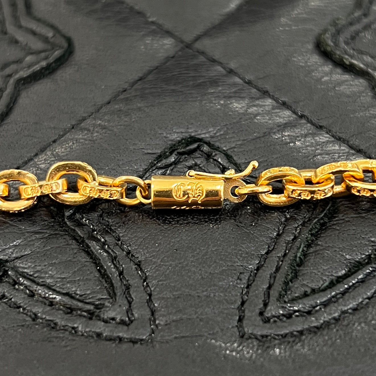 CHROME HEARTS 22K Paper Chain Necklace 20 Inch クロムハーツ 22K ペーパーチェーン ネックレス 20インチ