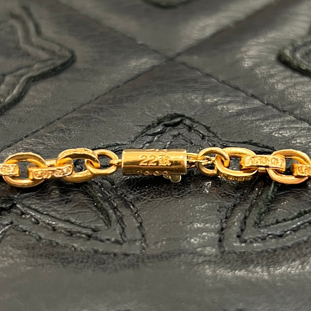 CHROME HEARTS 22K Paper Chain Necklace 20 Inch クロムハーツ 22K ペーパーチェーン ネックレス 20インチ